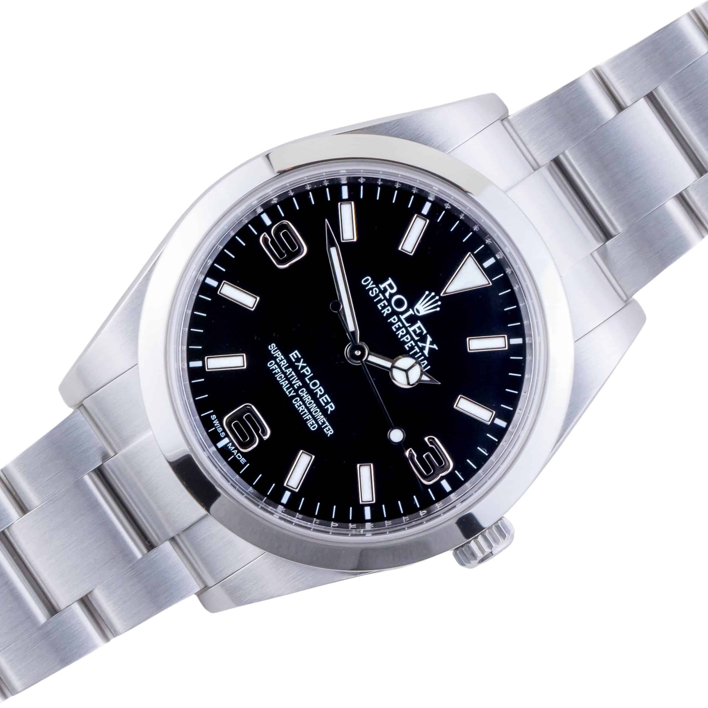Rolex Explorer I 39 Black 214270 2010 (Full Set) 1 rolex-explorer-i-214270