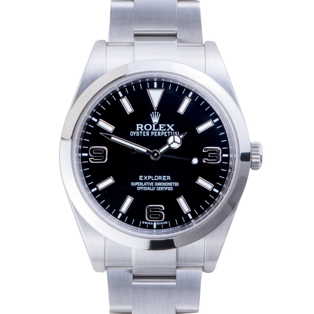 Rolex Explorer I 39 Black 214270 2010 (Full Set) 9 2E0B0830 1CG 3M