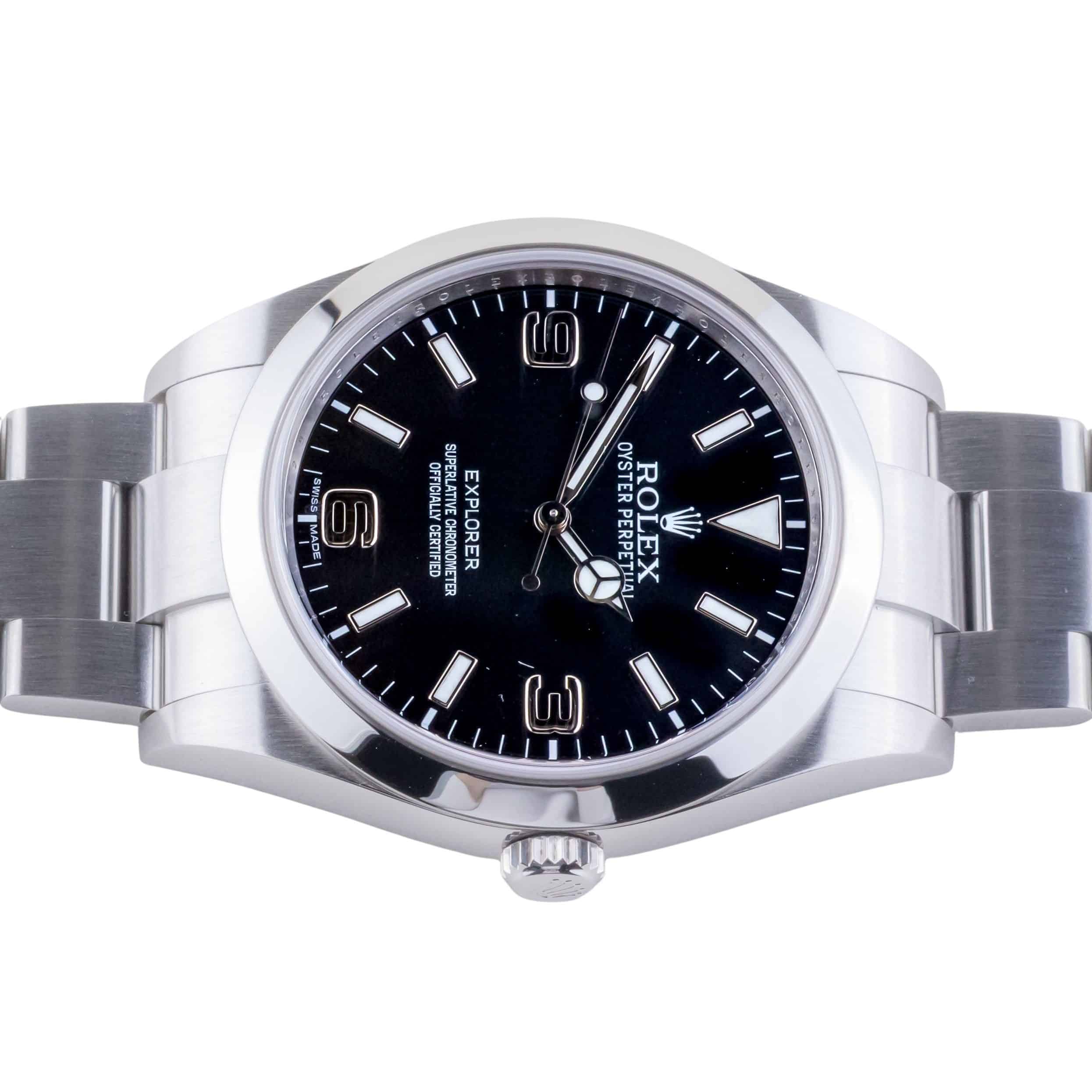 Rolex Explorer I 39 Black 214270 2010 (Full Set) 5 2E0B0836 1CG 3M