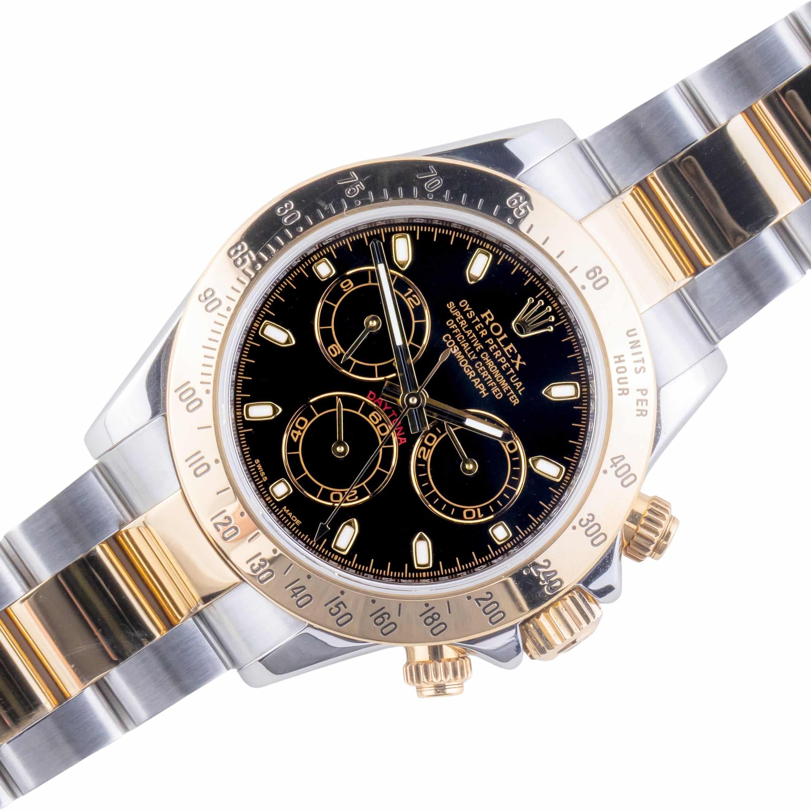 Rolex Daytona Black 116523 2008 (Full Set) 1 rolex-daytona-116523-4