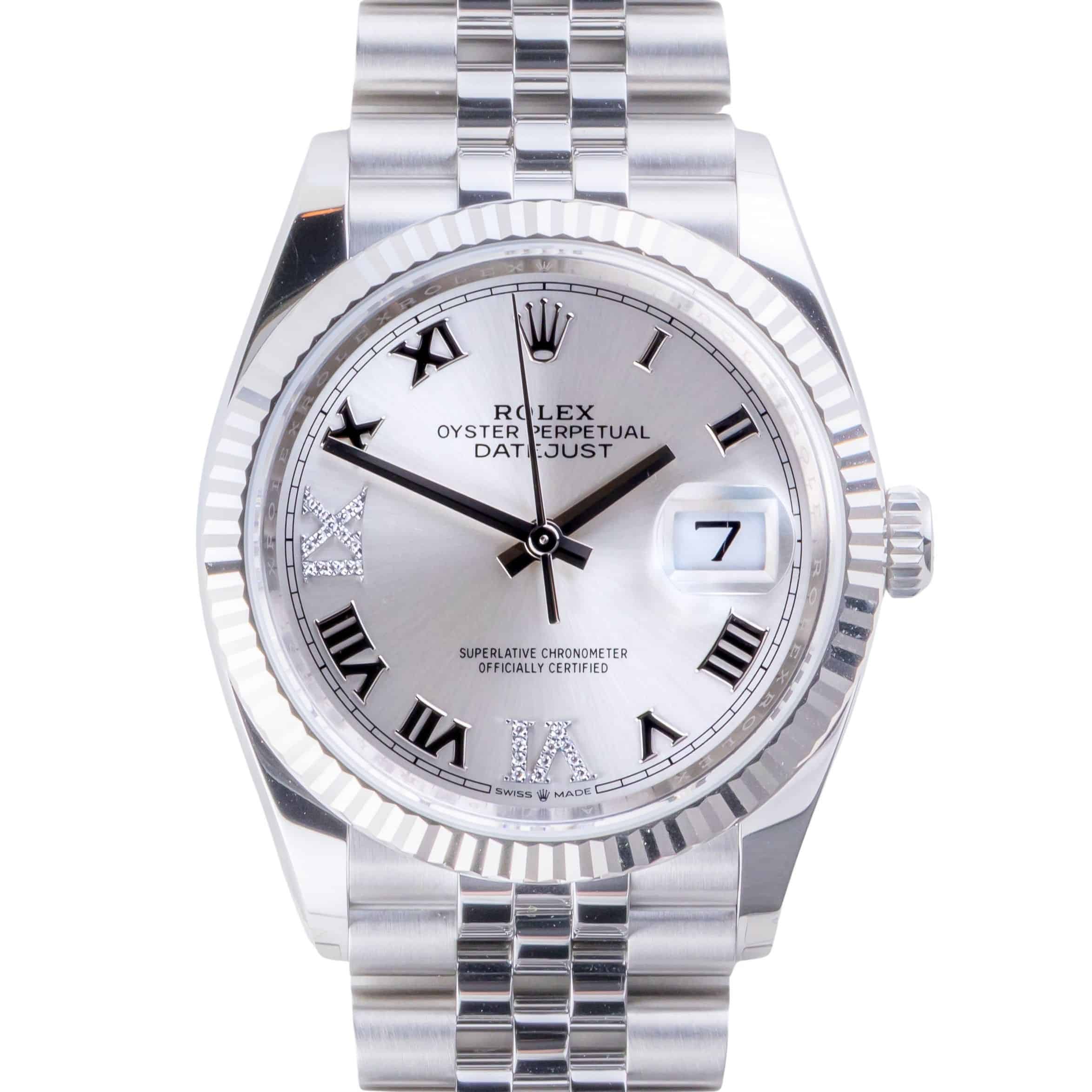 NEW Rolex Oyster Perpetual Datejust Silver Diamond 126234 2026 (Vollständiger Satz) 3 NEW Rolex Oyster Perpetual Datejust Silver Diamond 126234 2026 (Vollständiger Satz) – Bild 3