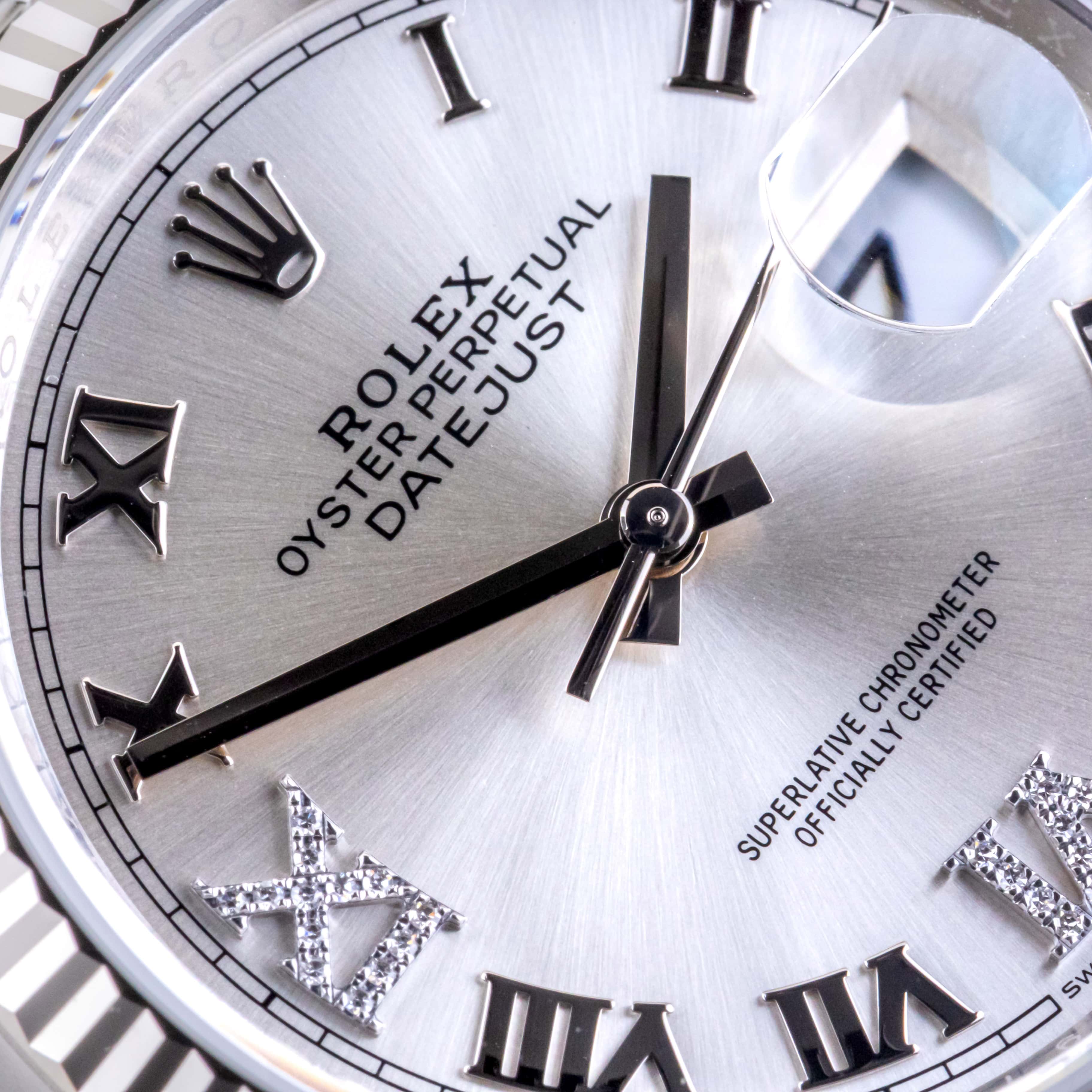 NEW Rolex Oyster Perpetual Datejust Silver Diamond 126234 2026 (Vollständiger Satz) 2 NEW Rolex Oyster Perpetual Datejust Silver Diamond 126234 2026 (Vollständiger Satz) – Bild 2