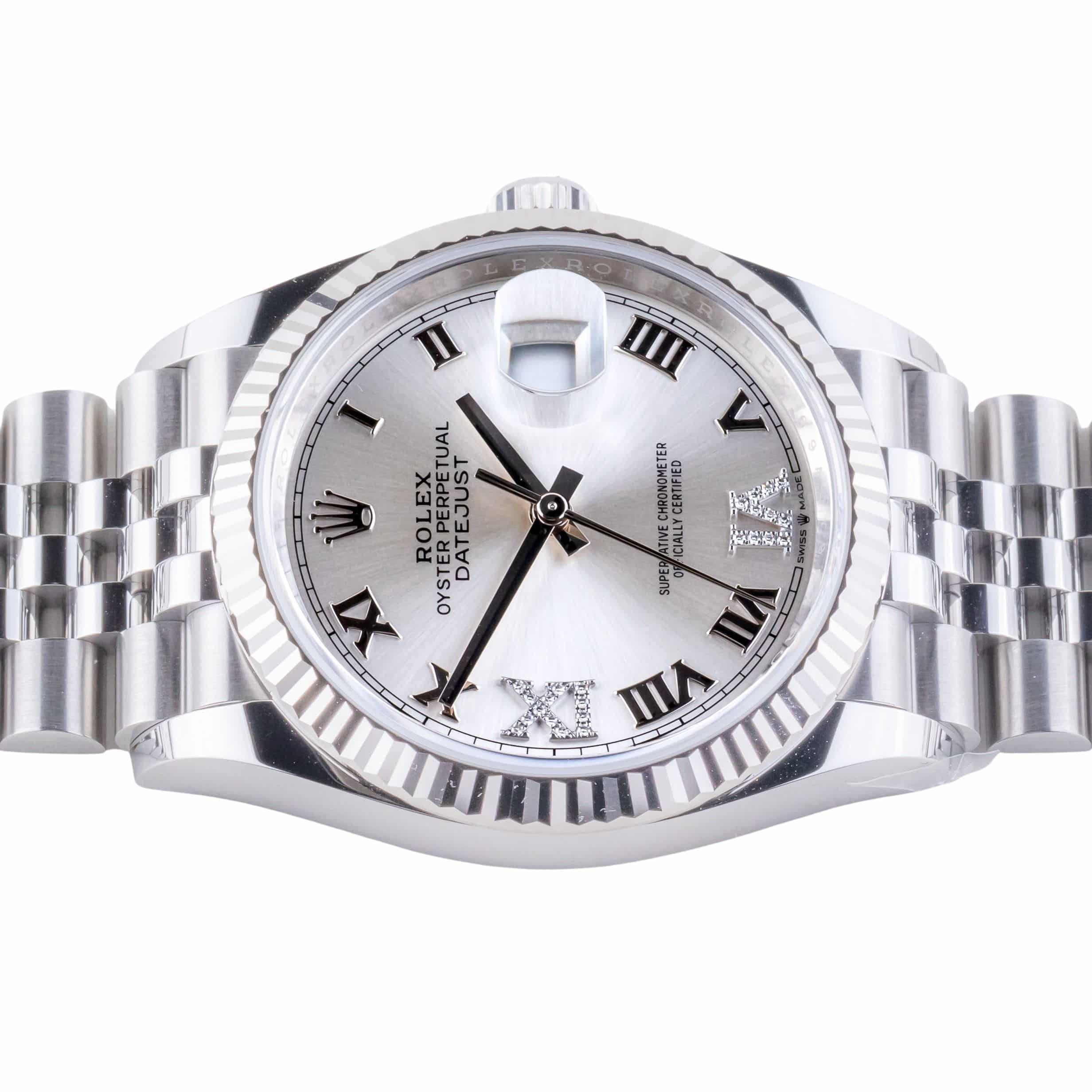 NEW Rolex Oyster Perpetual Datejust Silver Diamond 126234 2026 (Vollständiger Satz) 5 NEW Rolex Oyster Perpetual Datejust Silver Diamond 126234 2026 (Vollständiger Satz) – Bild 5