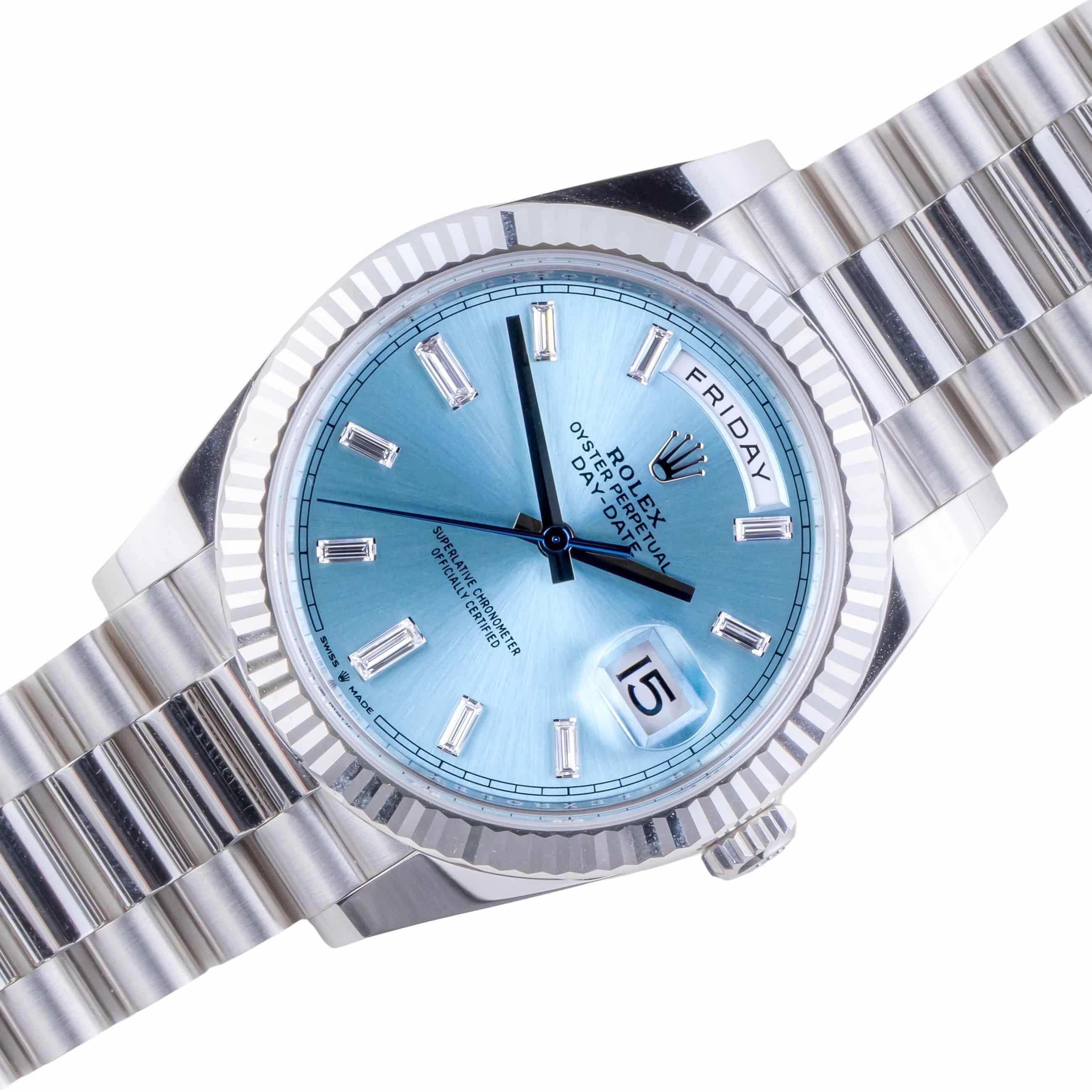 NEW Rolex Oyster Perpetual Day-Date Ice Blue 228236 2026 (Full Set) 1 rolex-day-date-228236