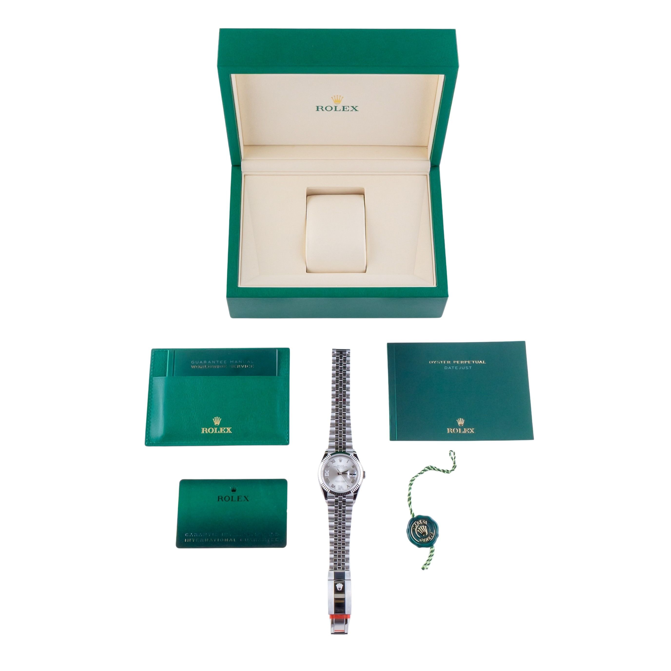 NEW Rolex Oyster Perpetual Datejust Silver Diamond 126234 2026 (Vollständiger Satz) 8 NEW Rolex Oyster Perpetual Datejust Silver Diamond 126234 2026 (Vollständiger Satz) – Bild 8