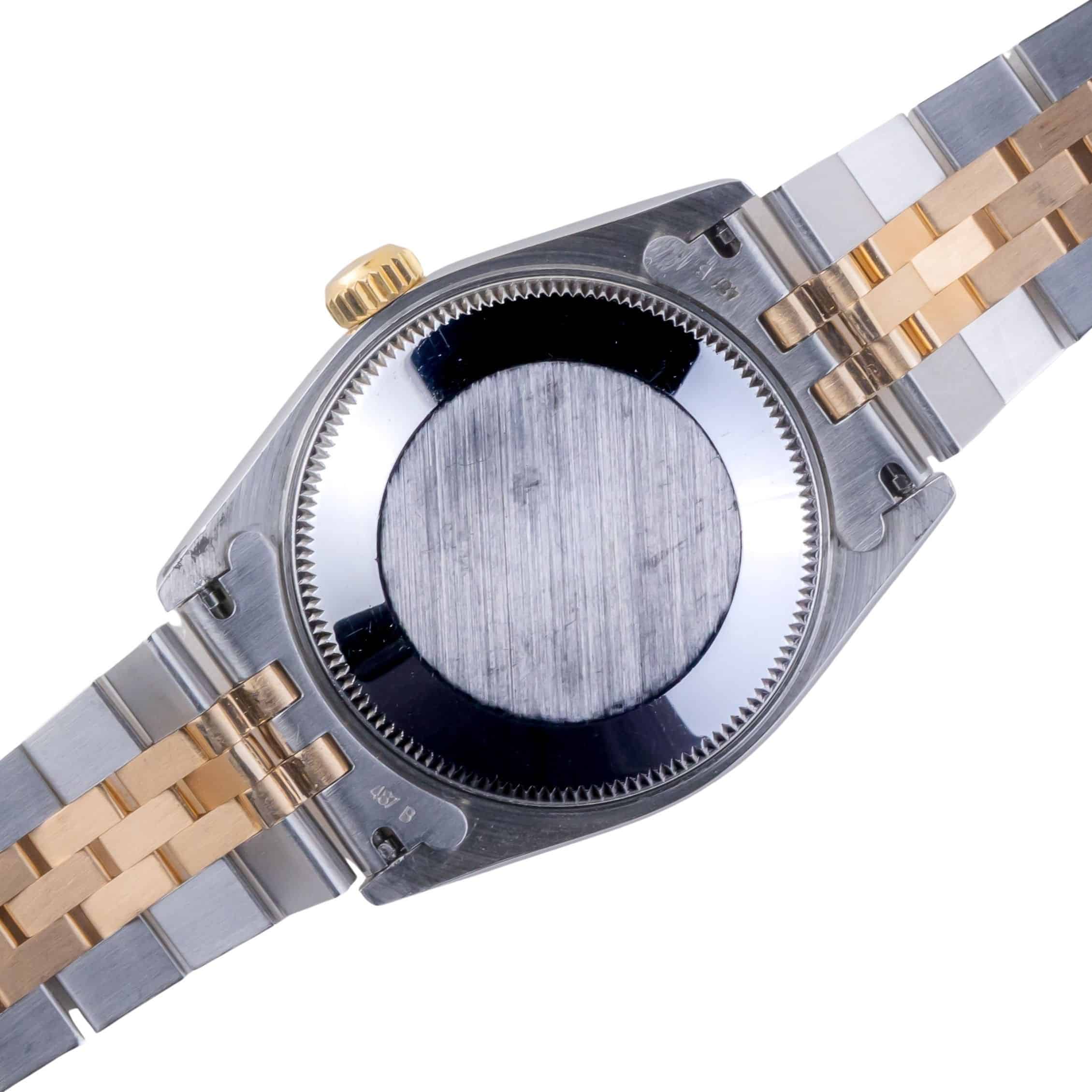 Rolex Oyster Perpetual Datejust Mid-Size Silver Diamond 68273 1994 (Vollständiger Satz) 4 Rolex Oyster Perpetual Datejust Mid-Size Silver Diamond 68273 1994 (Vollständiger Satz) – Bild 4