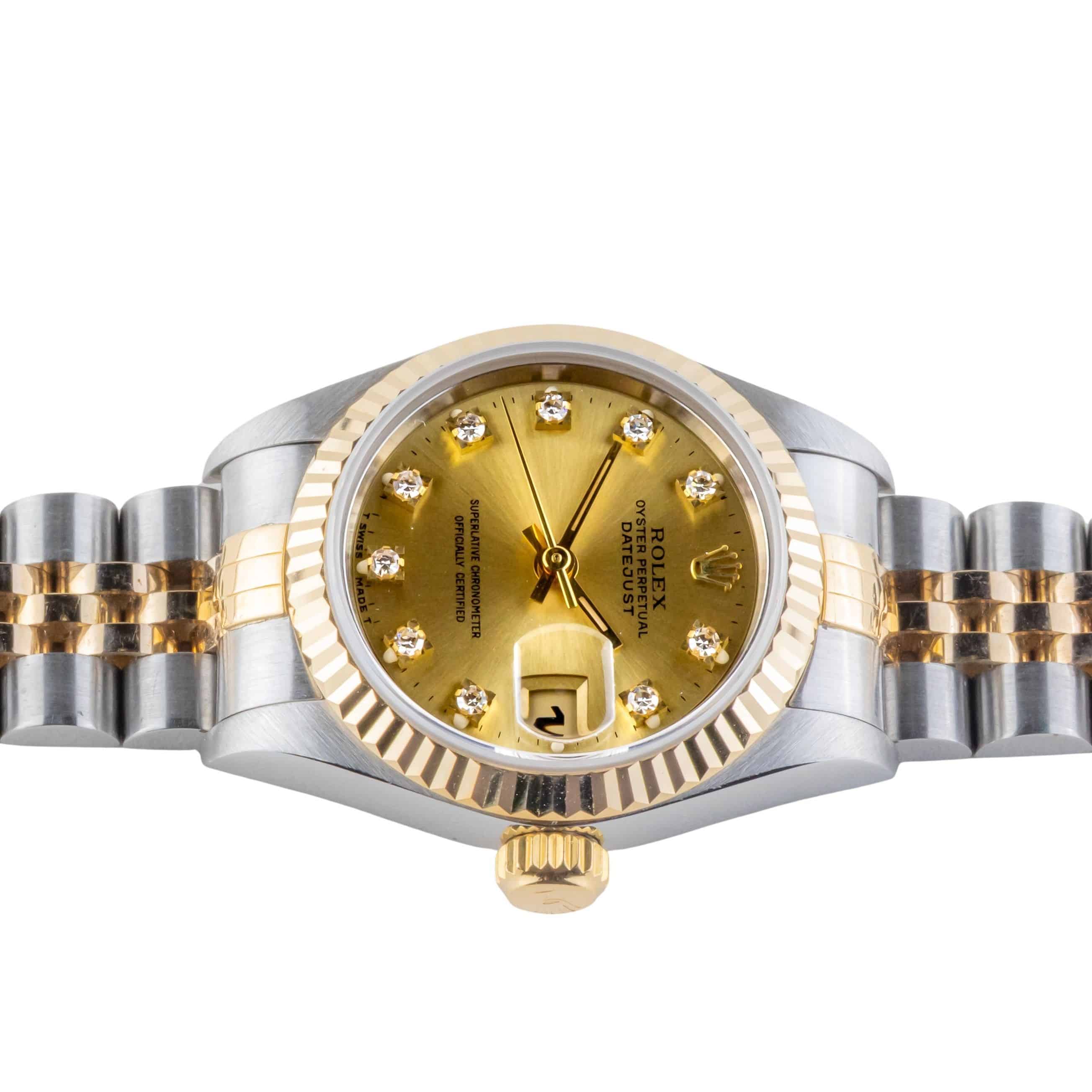 Rolex Lady-Datejust Champagne Diamond 69173 1995 (Vollständiger Satz) 6 Rolex Lady-Datejust Champagne Diamond 69173 1995 (Vollständiger Satz) – Bild 6