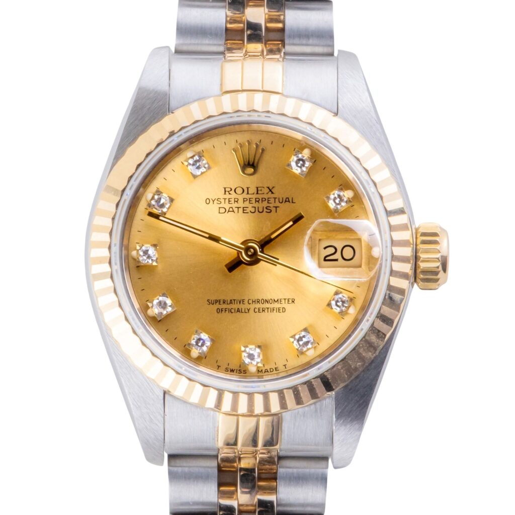 Rolex Lady-Datejust Champagne Diamond 69173 1991 (Full Set) 10 2E0B1390 1CG 3M