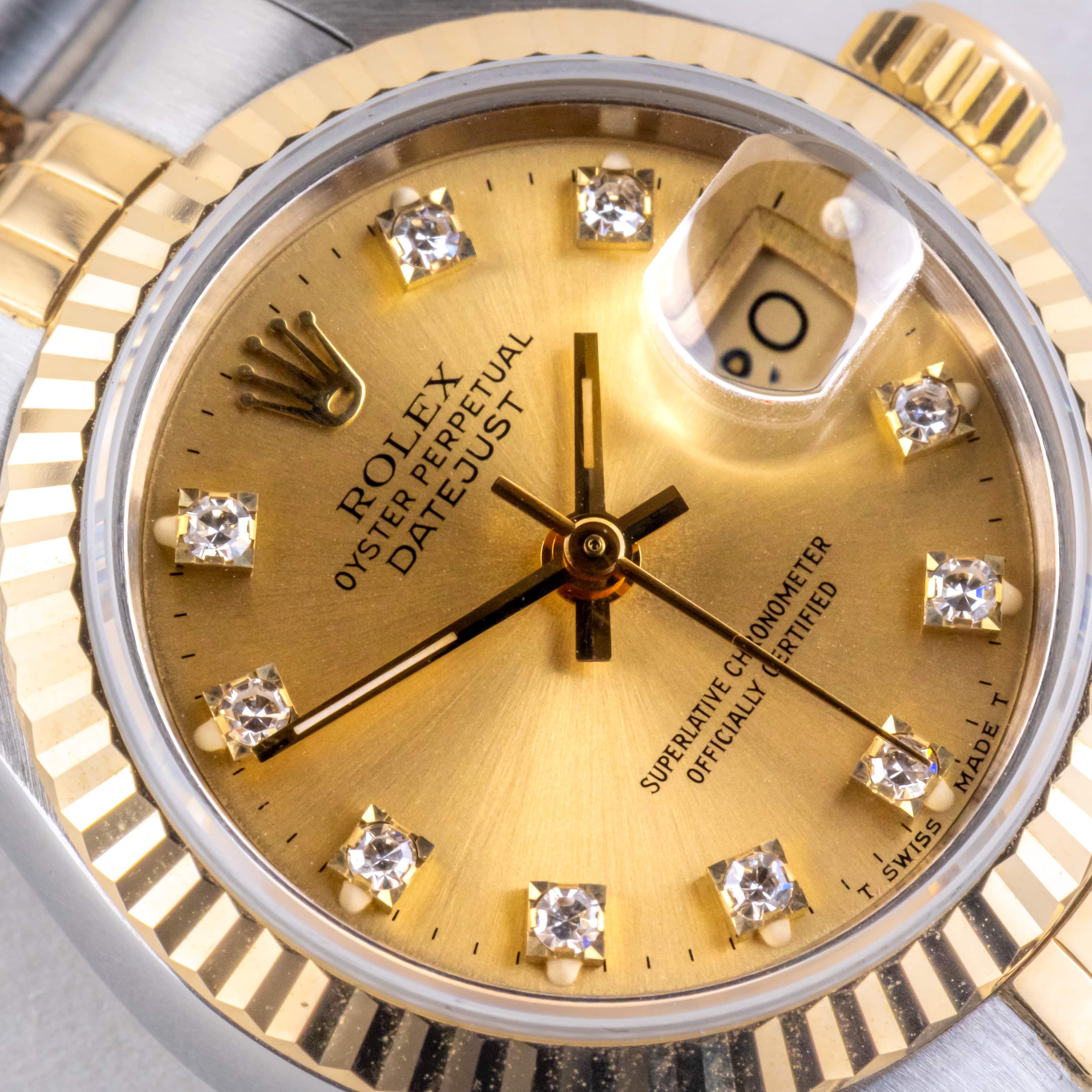 Rolex Lady-Datejust Champagne Diamond 69173 1991 (Full Set) 2 2E0B1391 1CG 3M
