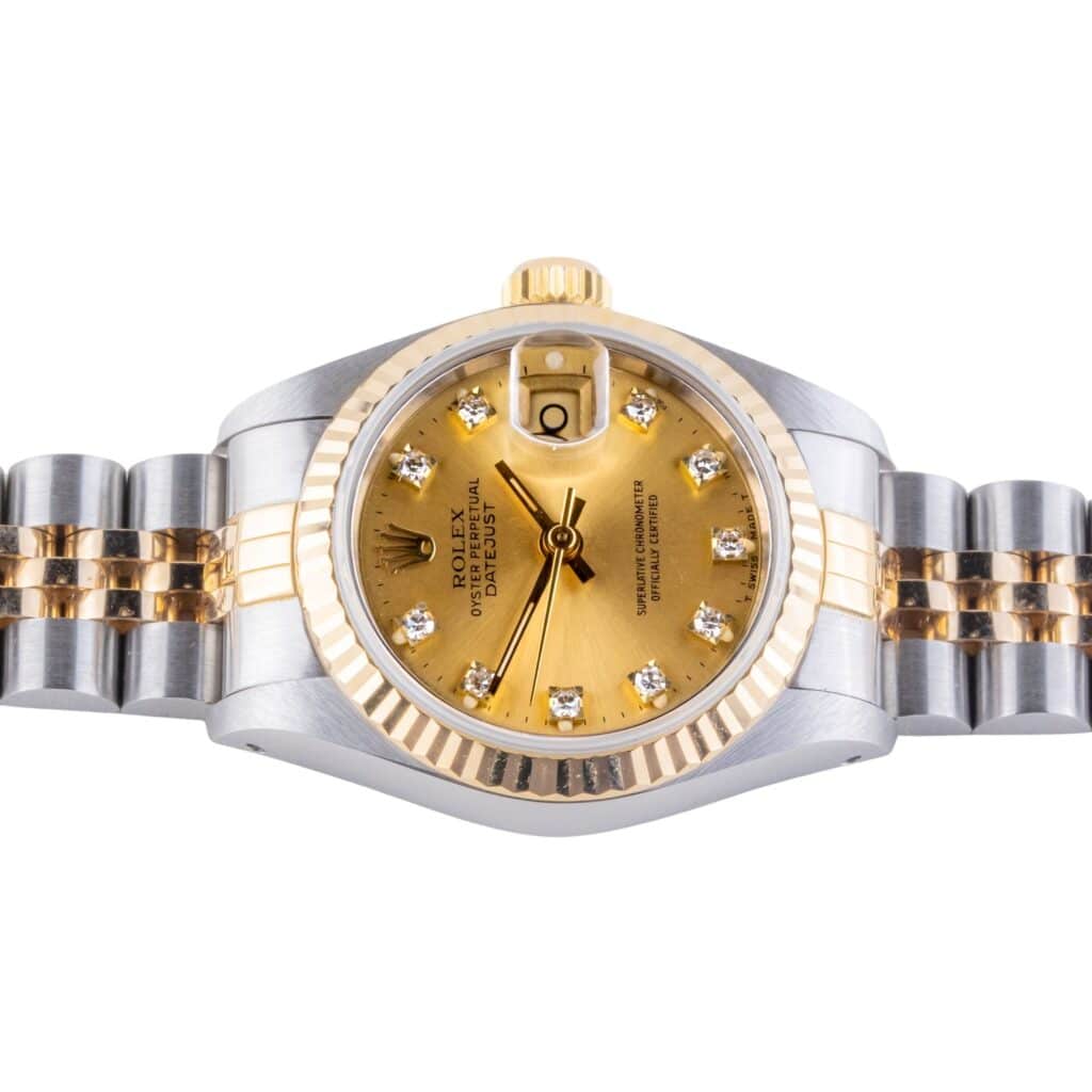 Rolex Lady-Datejust Champagne Diamond 69173 1991 (Full Set) 12 2E0B1395 1CG 3M