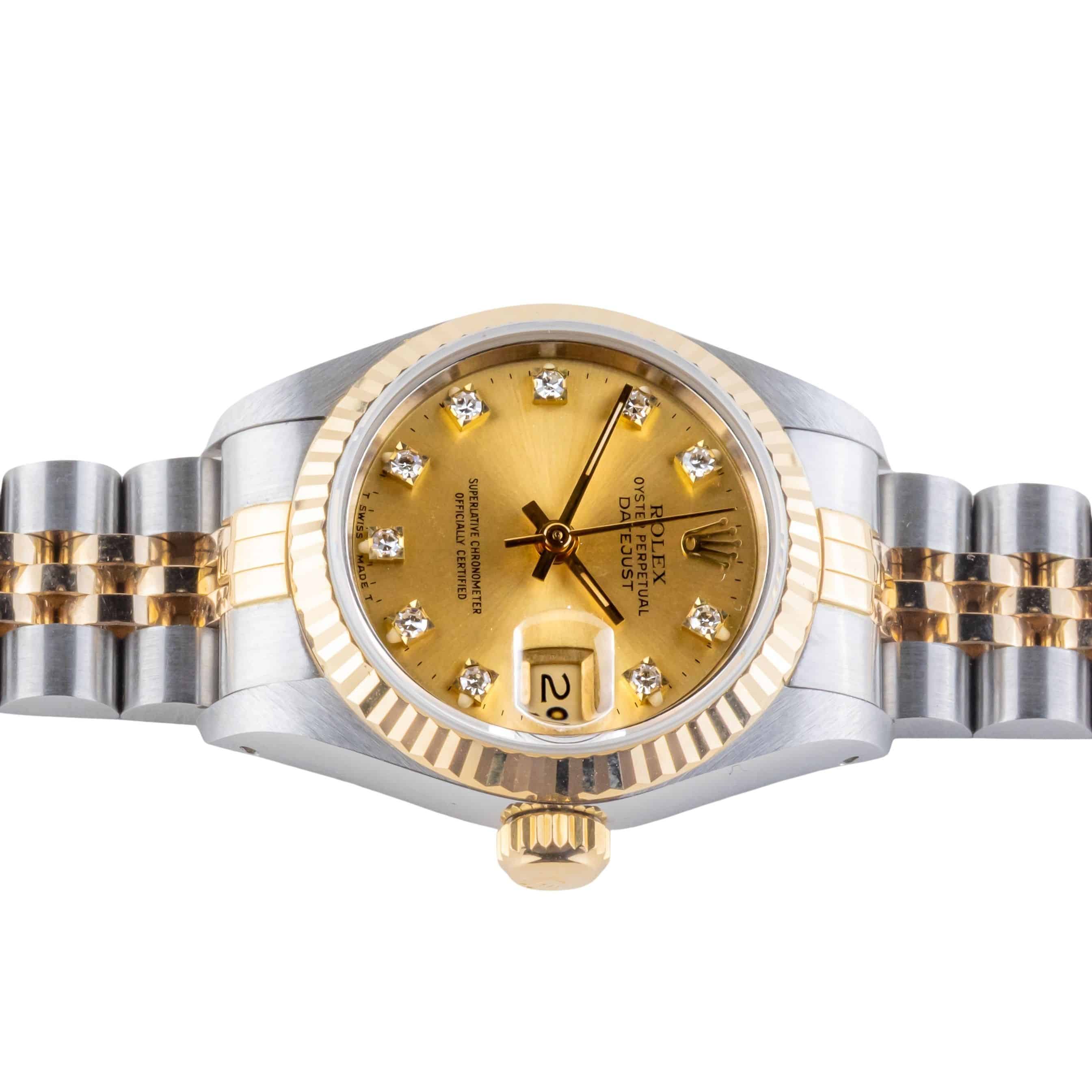 Rolex Lady-Datejust Champagne Diamond 69173 1991 (Full Set) 6 2E0B1397 1CG 3M