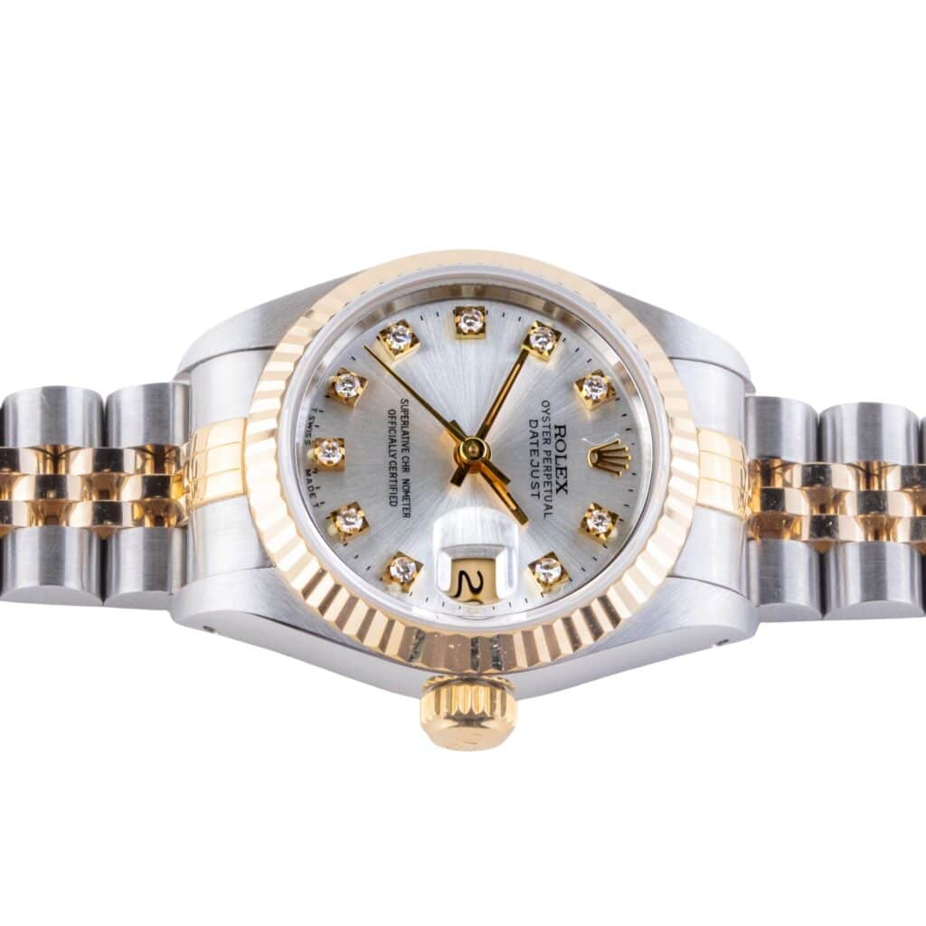 Rolex Lady-Datejust Silver Diamond 69173 1991 (Full Set) 13 2E0B1445 1CG 3M