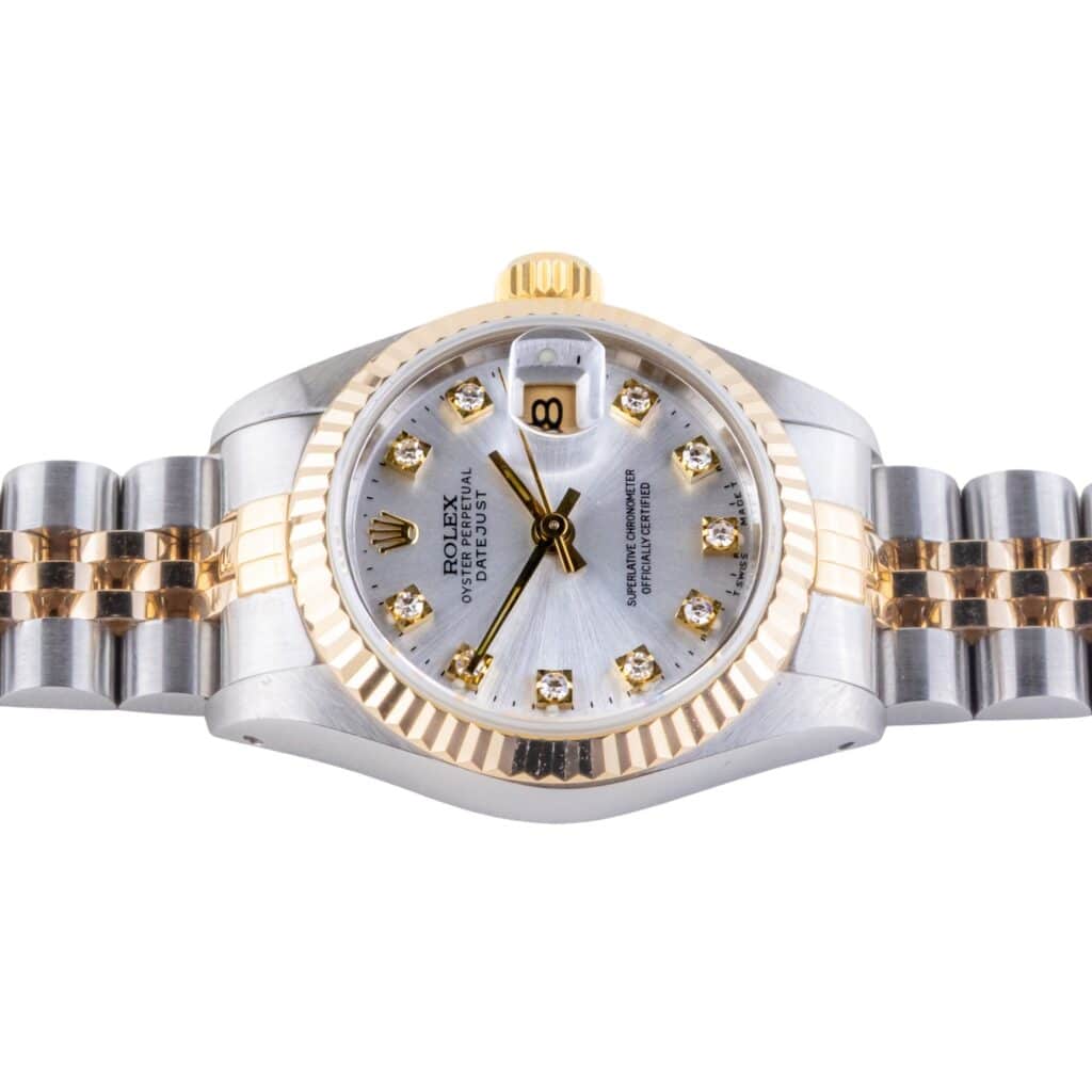 Rolex Lady-Datejust Silver Diamond 69173 1986 (Full Set) 12 2E0B1455 1CG 3M