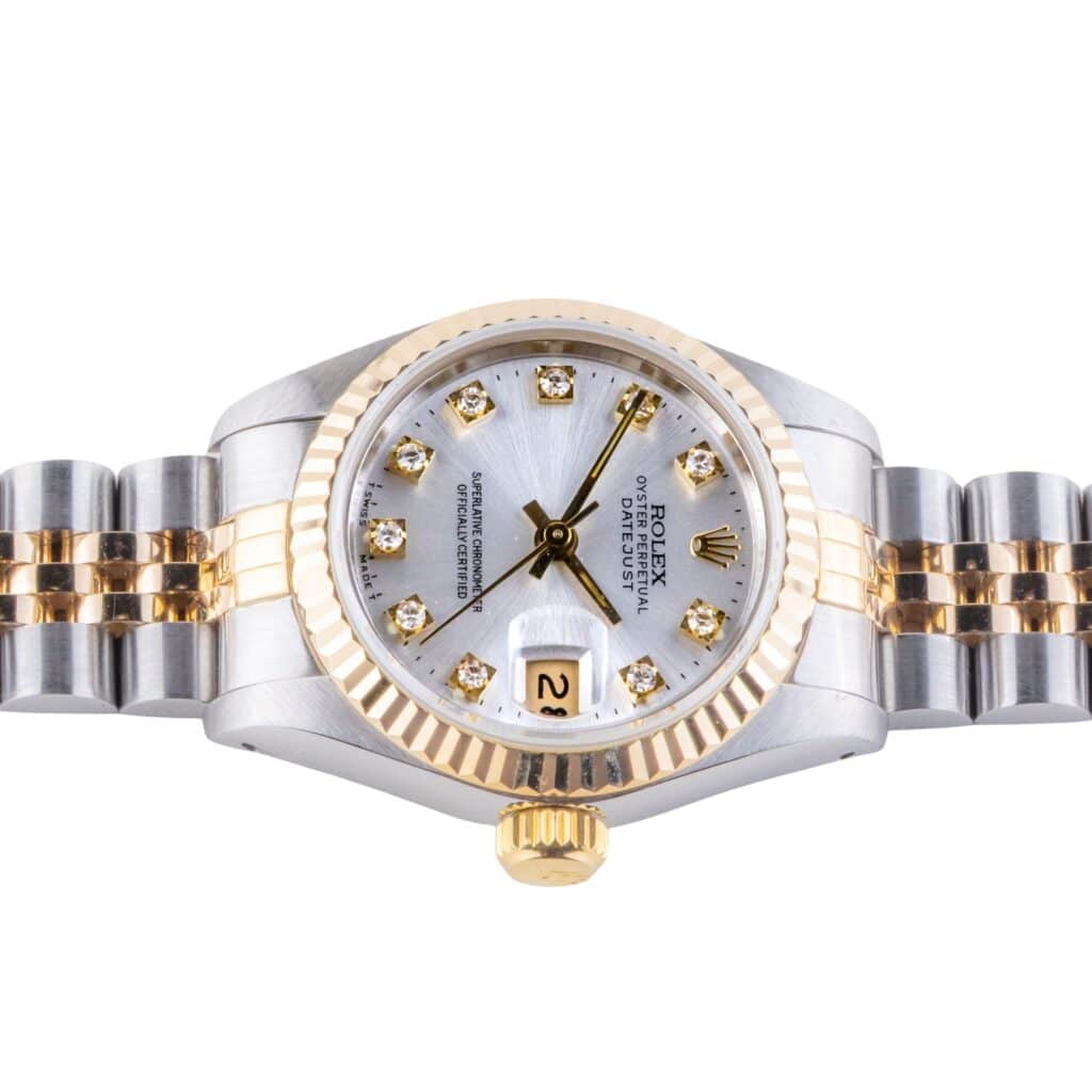 Rolex Lady-Datejust Silver Diamond 69173 1986 (Full Set) 13 2E0B1457 1CG 3M
