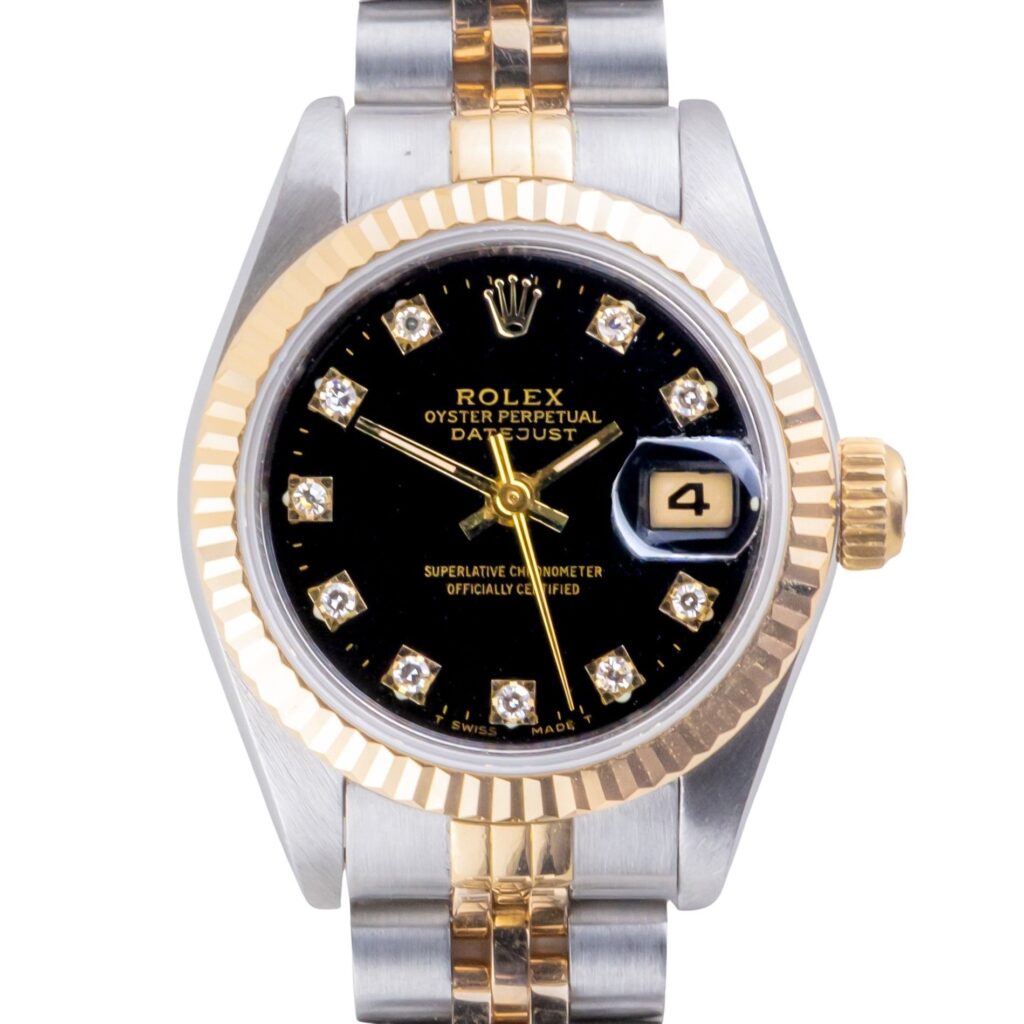 Rolex Lady-Datejust Black Diamond 69173 1991 (Full Set) 10 2E0B1462 1CG 3M