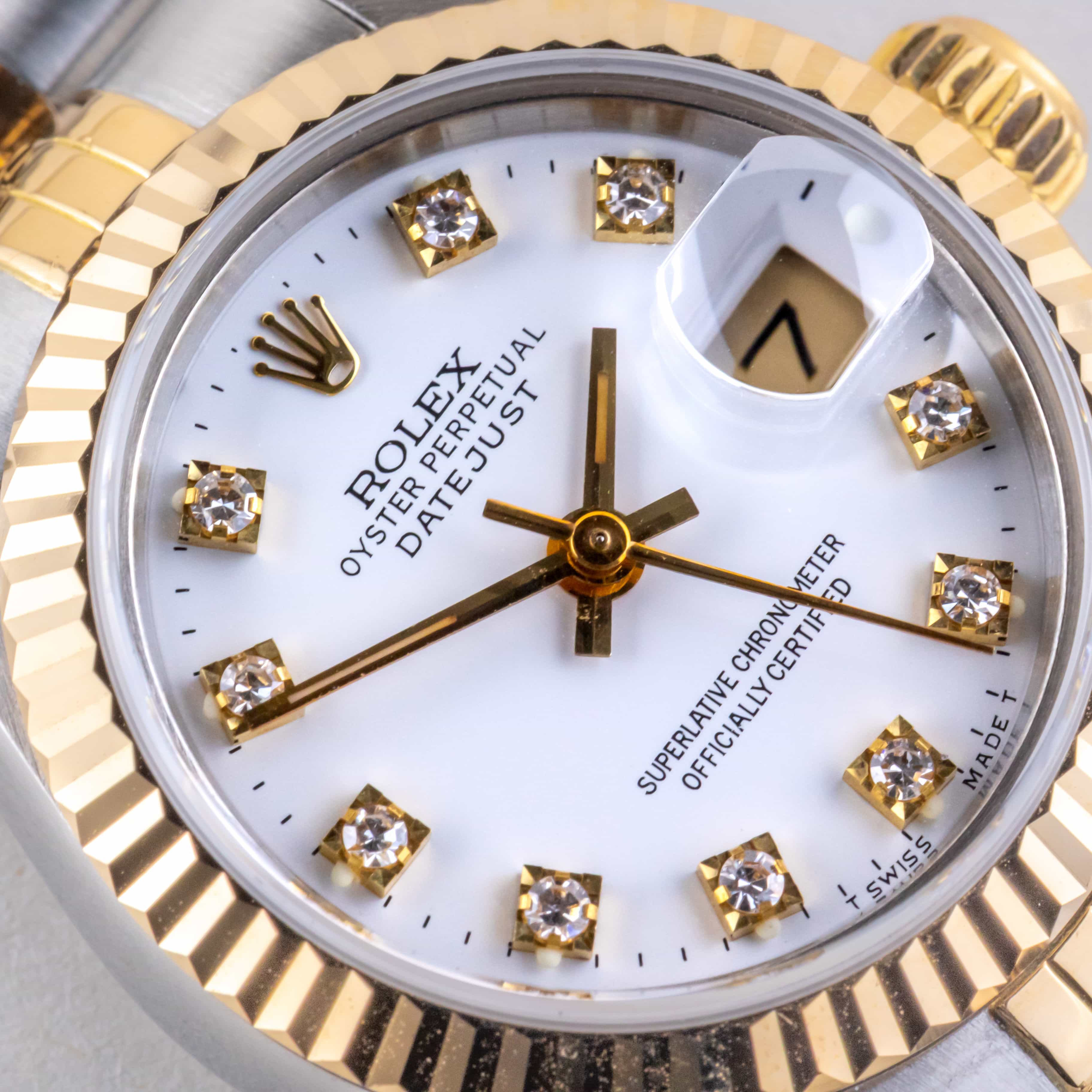 Rolex Lady-Datejust White Diamond 69173 1991 (Full Set) 2 2E0B1512 1CG 3M