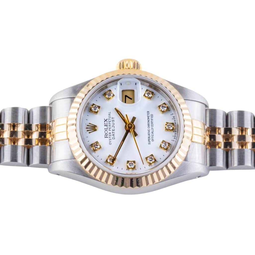 Rolex Lady-Datejust White Diamond 69173 1991 (Full Set) 12 2E0B1515 1CG 3M