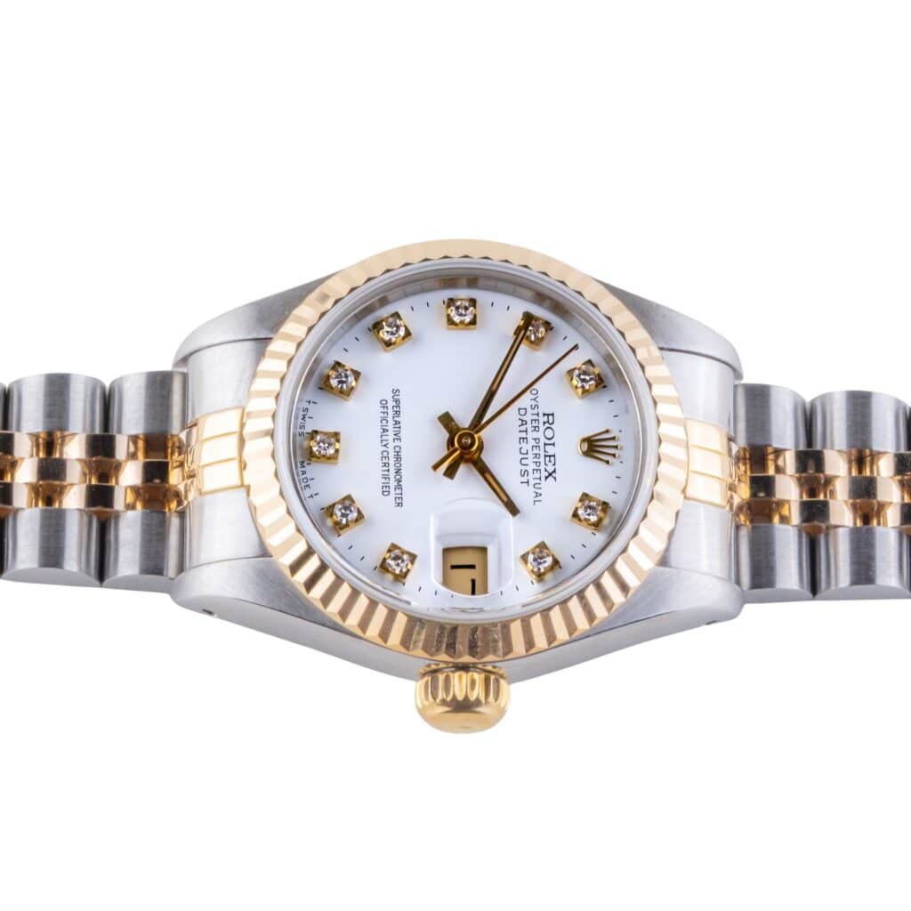 Rolex Lady-Datejust White Diamond 69173 1991 (Full Set) 13 2E0B1518 1CG 3M
