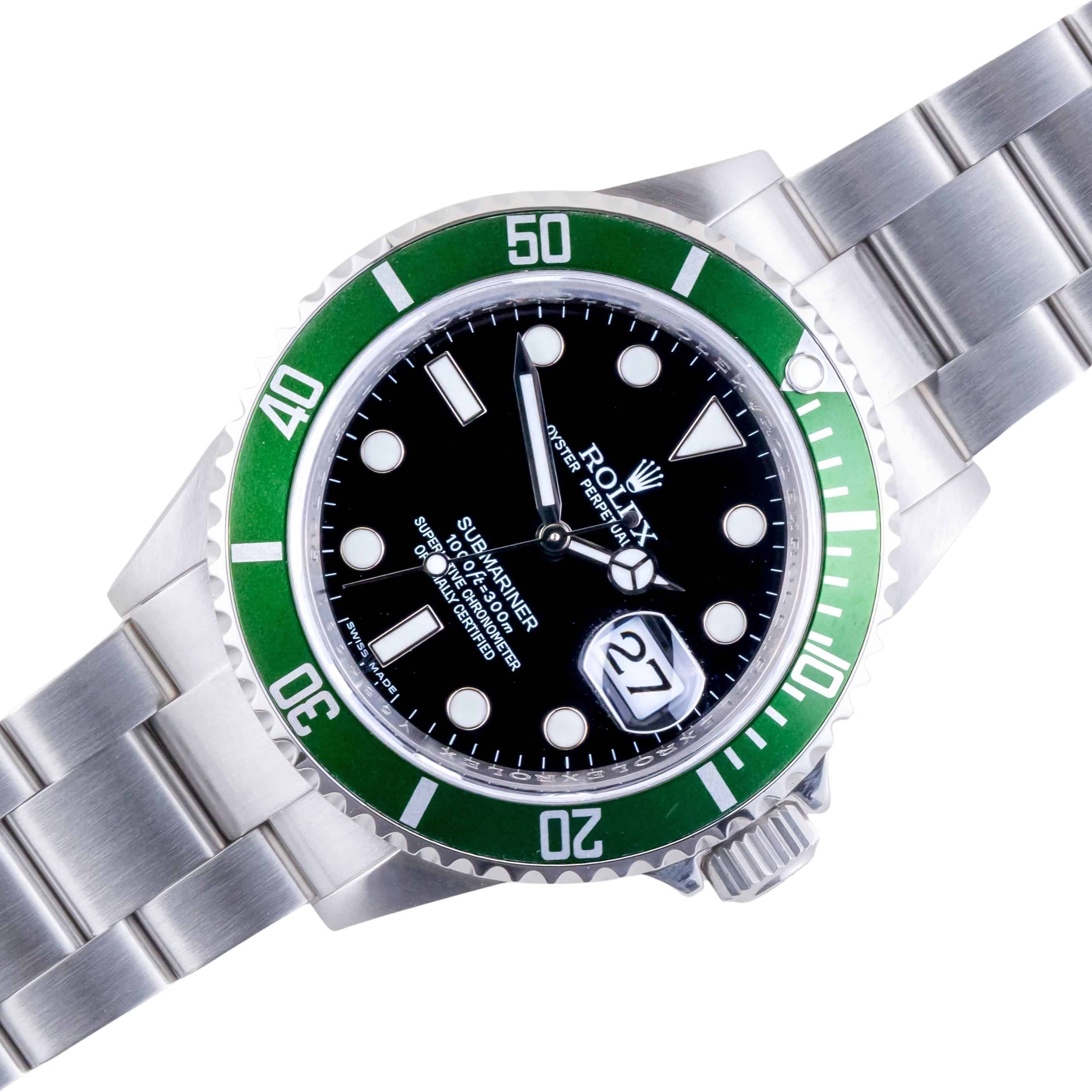 Rolex Oyster Perpetual Submariner "Kermit" 16610LV 2009 1 rolex-submariner-16610lv-3
