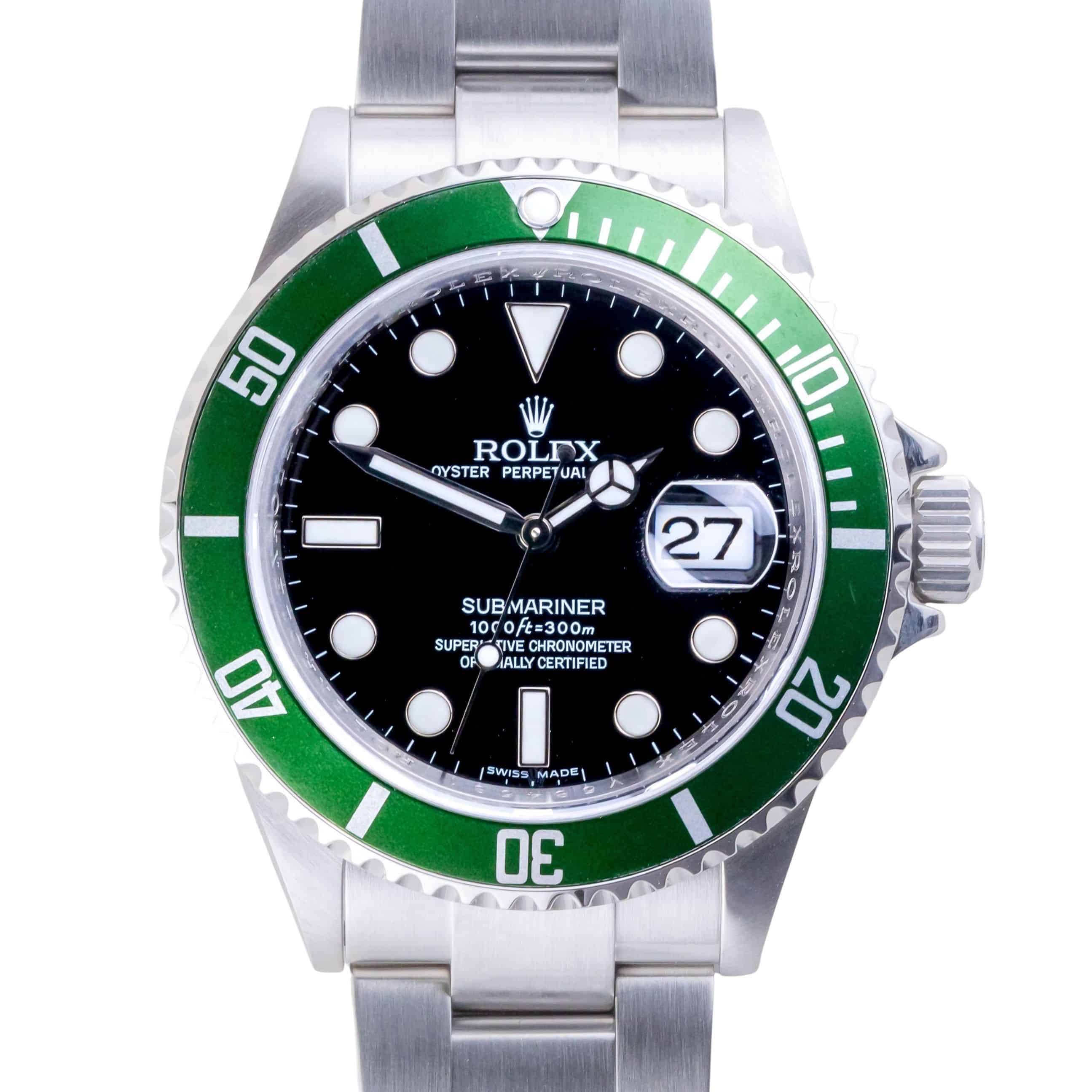 Rolex Oyster Perpetual Submariner "Kermit" 16610LV 2009 3 Rolex Oyster Perpetual Submariner "Kermit" 16610LV 2009 – Bild 3