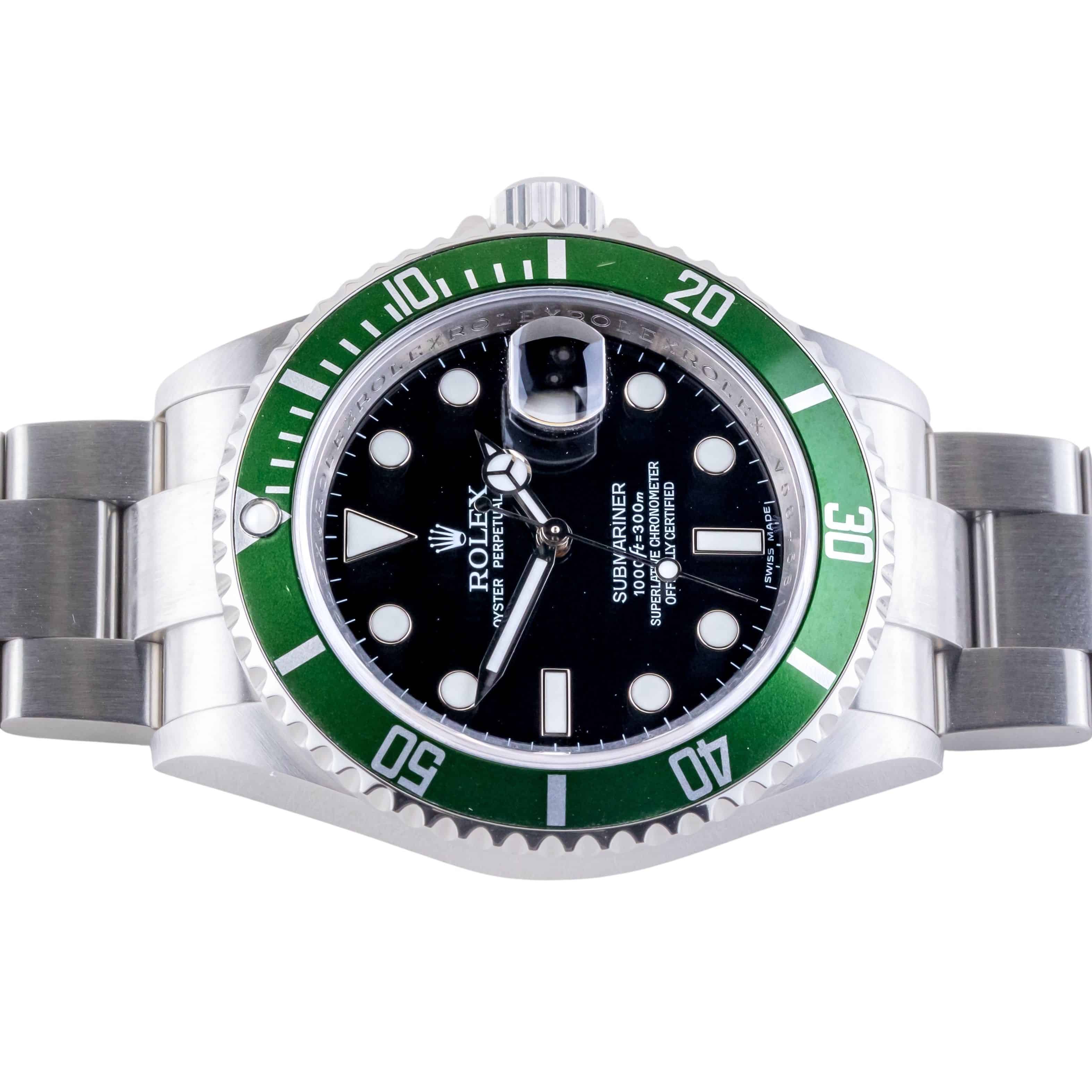 Rolex Oyster Perpetual Submariner "Kermit" 16610LV 2009 5 Rolex Oyster Perpetual Submariner "Kermit" 16610LV 2009 – Bild 5