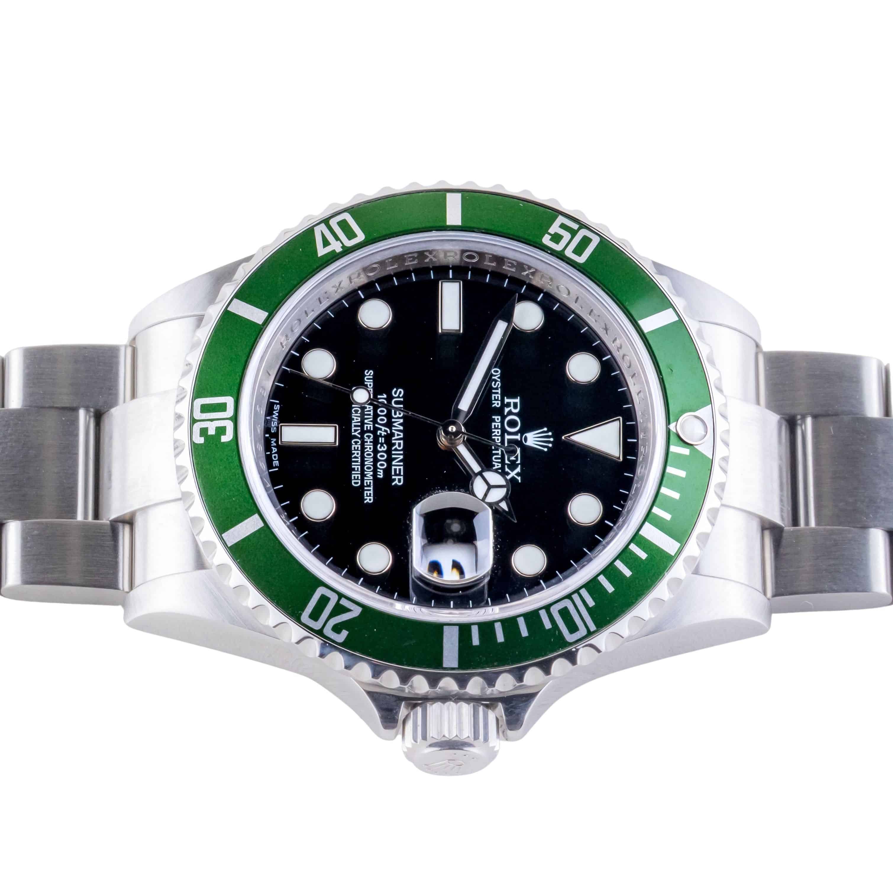 Rolex Oyster Perpetual Submariner "Kermit" 16610LV 2009 6 Rolex Oyster Perpetual Submariner "Kermit" 16610LV 2009 – Bild 6