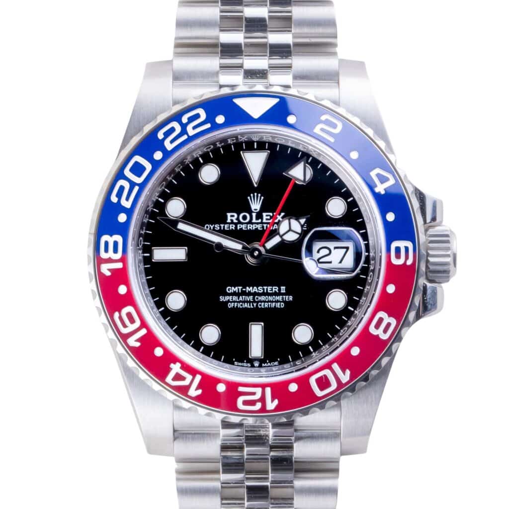 NEW Rolex GMT-Master II Pepsi 126710BLRO 2018 (Vollständiger Satz) 10 2E0B1777 1CG 3M Langedyk Vintage Watches