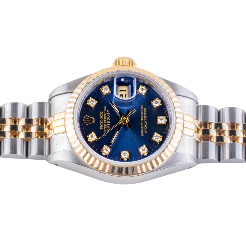 Rolex Lady-Datejust Blue Diamond 69173 1987 (Full Set) 12 2E0B1795 1CG 3M