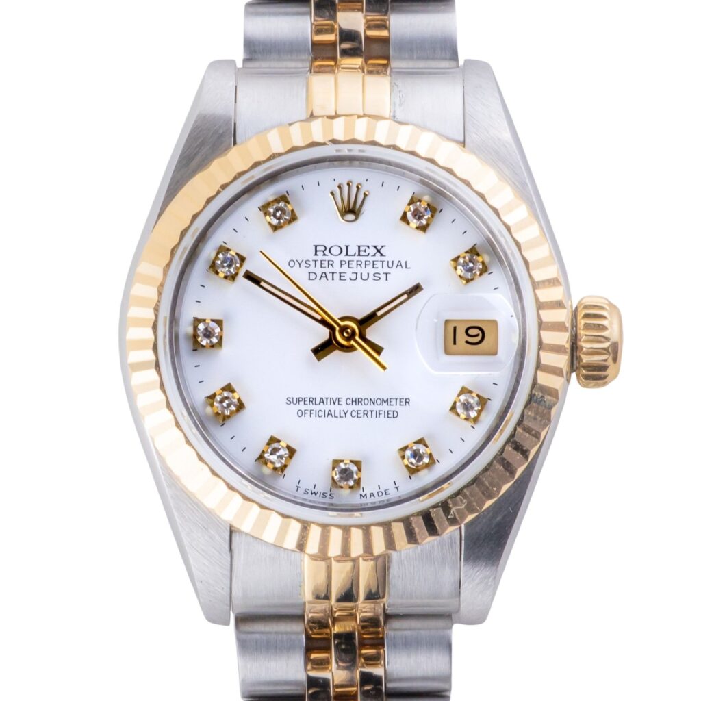 Rolex Lady-Datejust White Diamond 69173 1990 (Full Set) 10 2E0B1802 1CG 3M