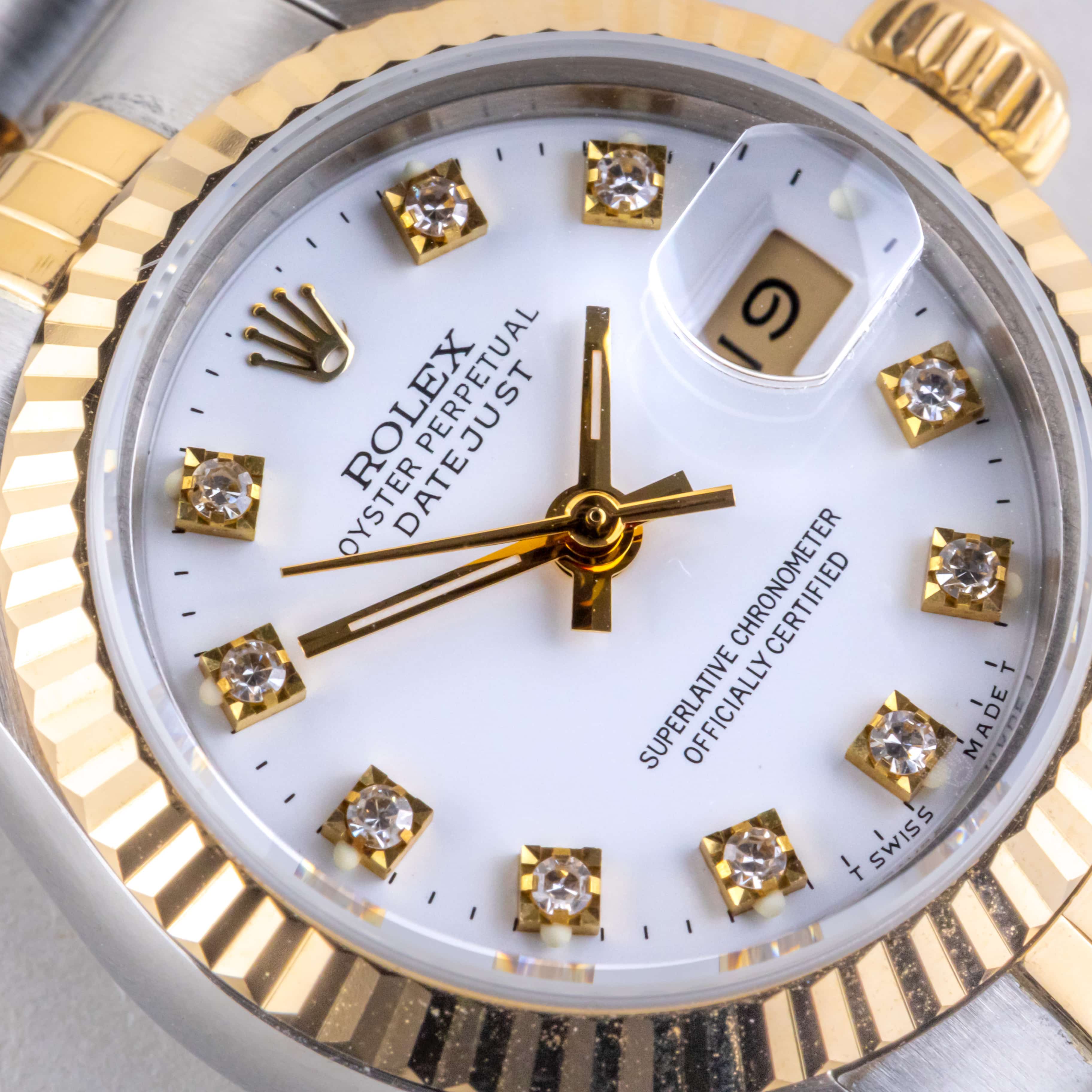 Rolex Lady-Datejust White Diamond 69173 1990 (Full Set) 2 2E0B1803 1CG 3M