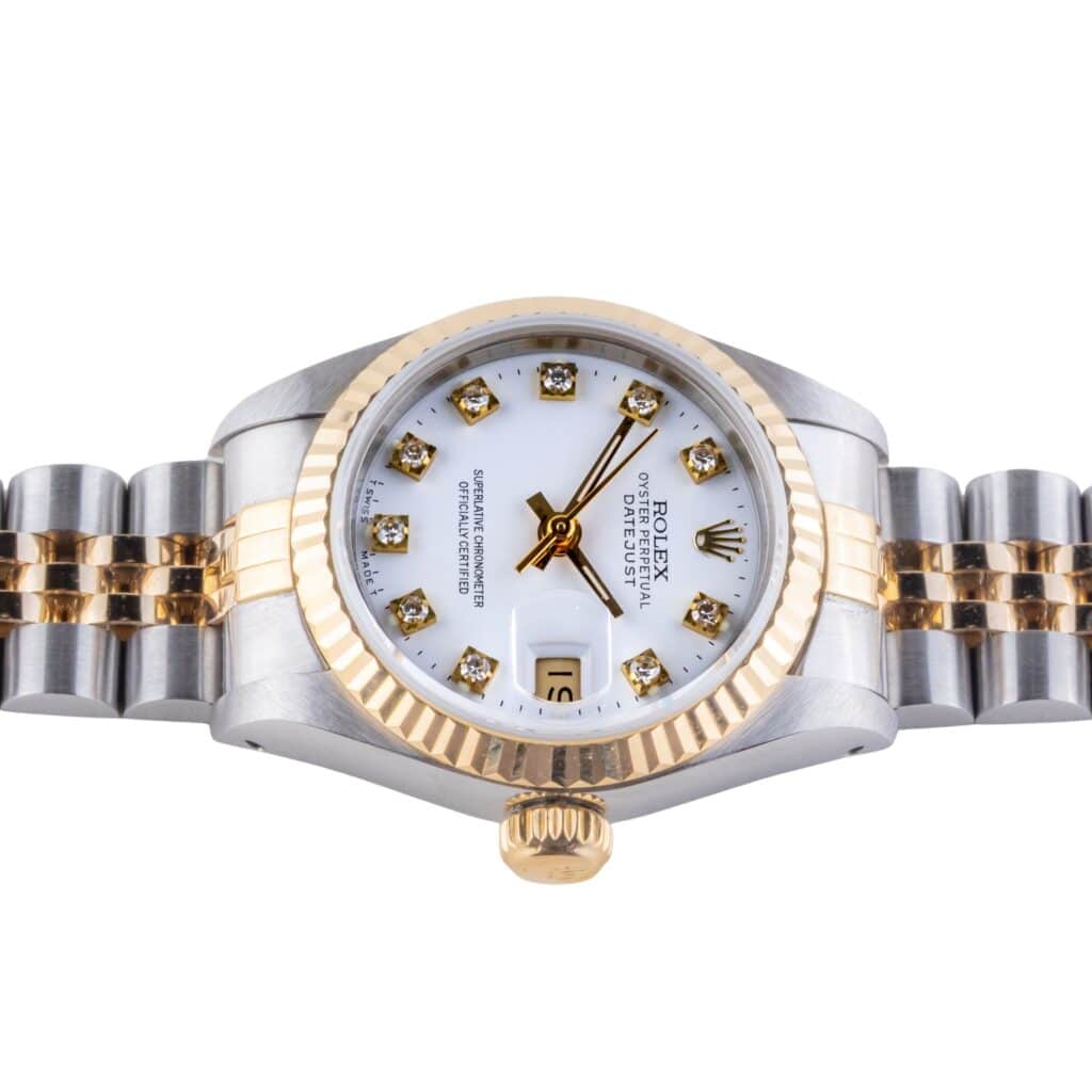 Rolex Lady-Datejust White Diamond 69173 1990 (Full Set) 13 2E0B1810 1CG 3M