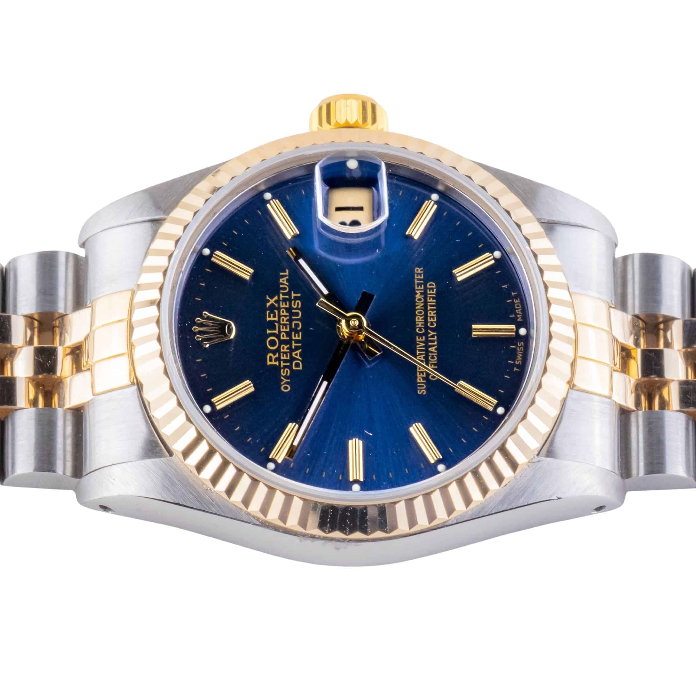 Rolex Oyster Perpetual Datejust Mid-Size Blue 68273 1985 (Vollständiger Satz) 5 Rolex Oyster Perpetual Datejust Mid-Size Blue 68273 1985 (Vollständiger Satz) – Bild 5
