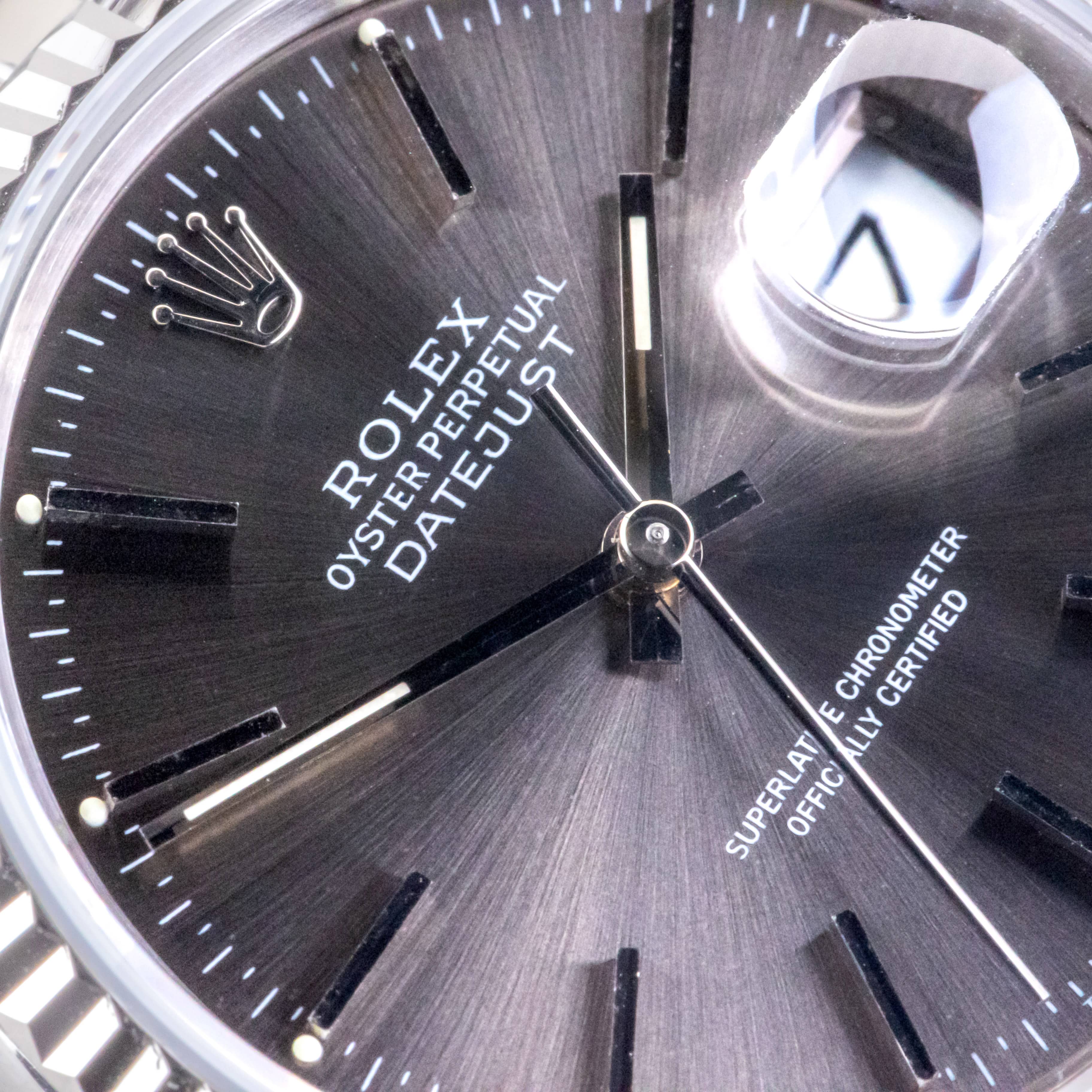 Rolex Oyster Perpetual Datejust Grey 16234 1991 (Vollständiger Satz) 2 Rolex Oyster Perpetual Datejust Grey 16234 1991 (Vollständiger Satz) – Bild 2