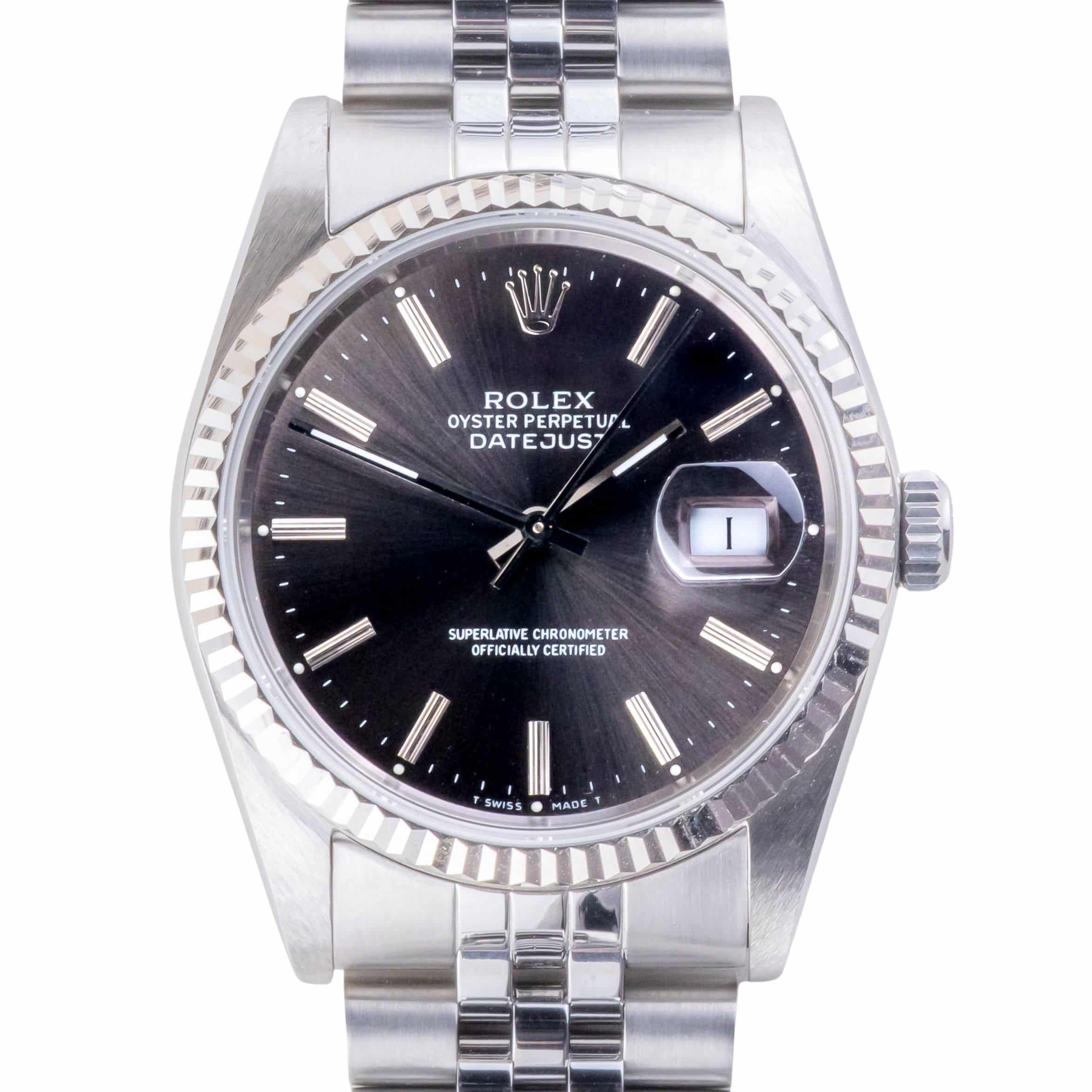 Rolex Oyster Perpetual Datejust Grey 16234 1988 (Vollständiger Satz) 3 Rolex Oyster Perpetual Datejust Grey 16234 1988 (Vollständiger Satz) – Bild 3