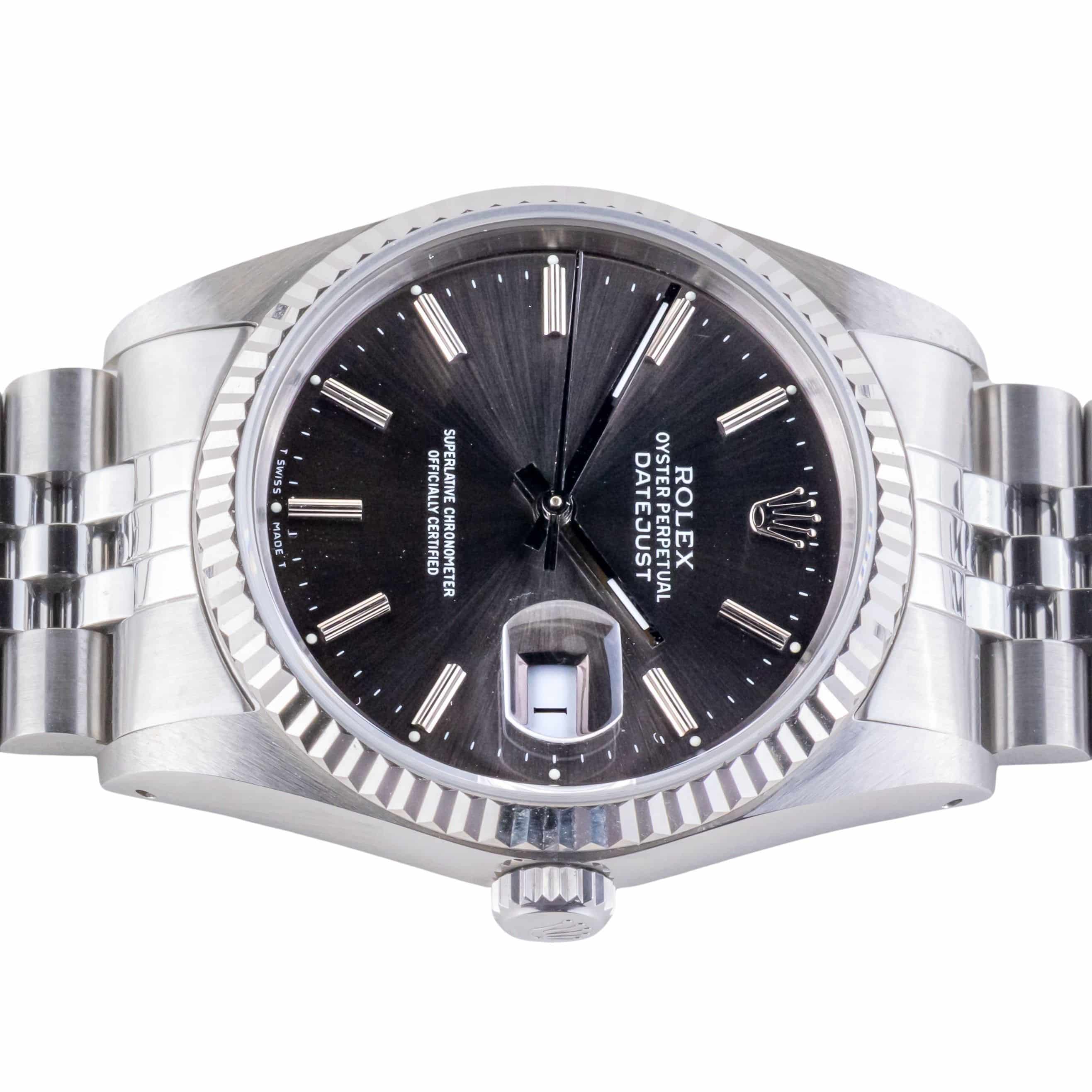 Rolex Oyster Perpetual Datejust Grey 16234 1988 (Vollständiger Satz) 6 Rolex Oyster Perpetual Datejust Grey 16234 1988 (Vollständiger Satz) – Bild 6