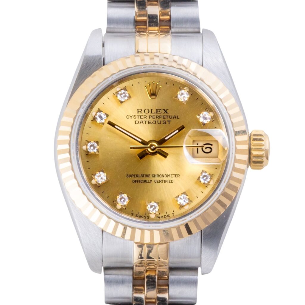 Rolex Lady-Datejust Silver Diamond 69173 1991 (Full Set) 10 2E0B2058 1CG 3M
