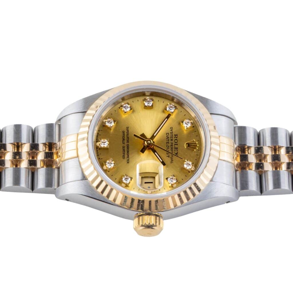 Rolex Lady-Datejust Silver Diamond 69173 1991 (Full Set) 13 2E0B2066 1CG 3M
