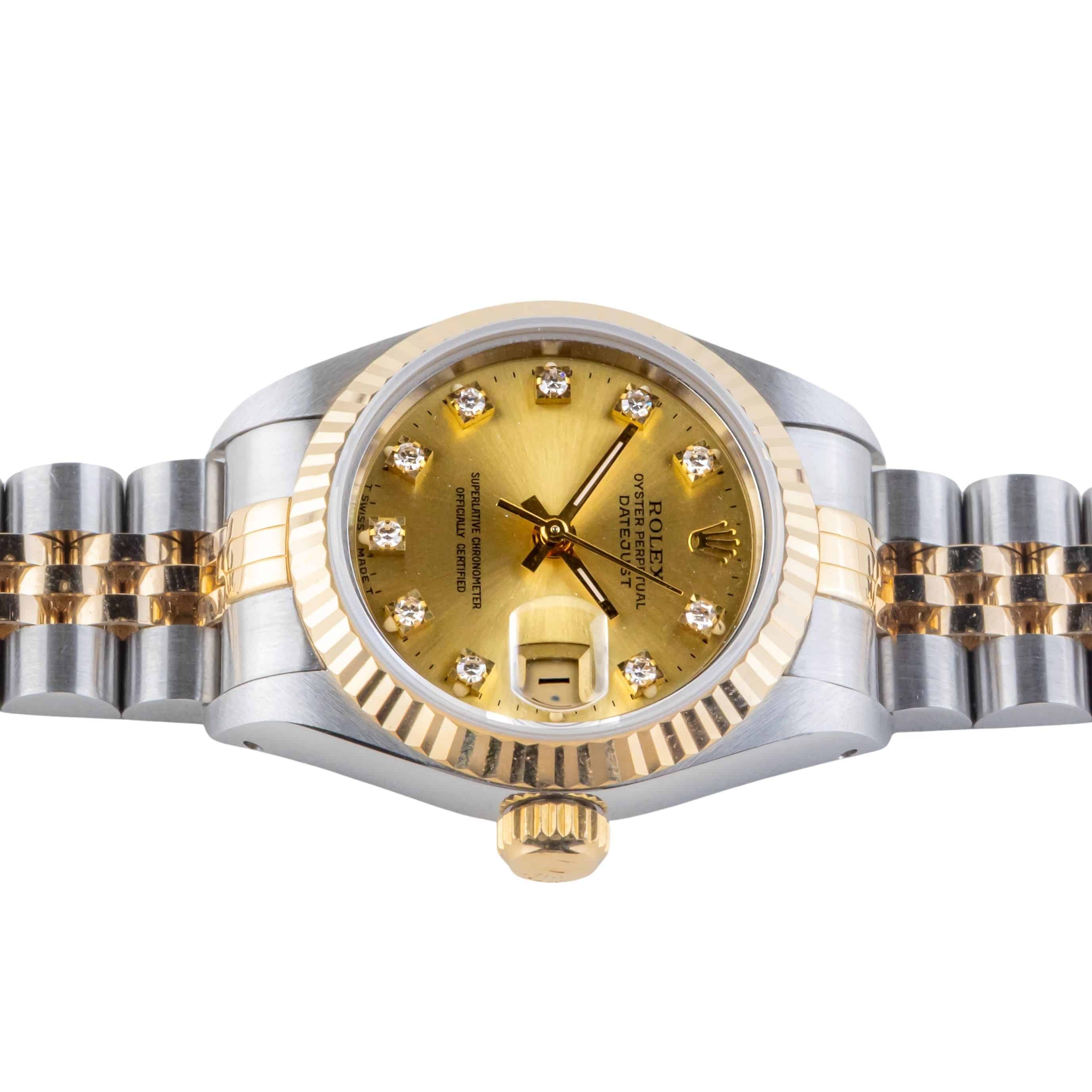 Rolex Lady-Datejust Silver Diamond 69173 1991 (Full Set) 6 2E0B2066 1CG 3M