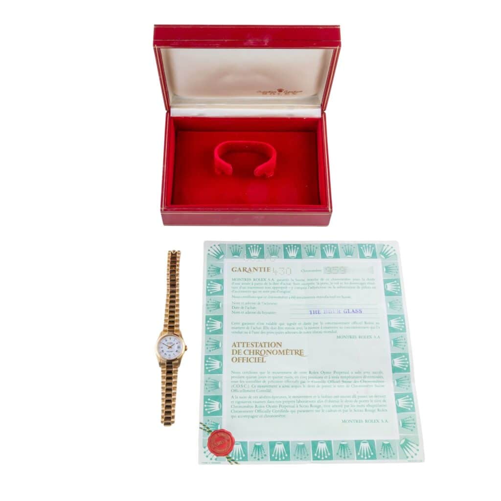 Rolex Lady-Datejust White Roman 68278 1987 (Vollständiger Satz) 15 rolex-lady-datejust-68278-13