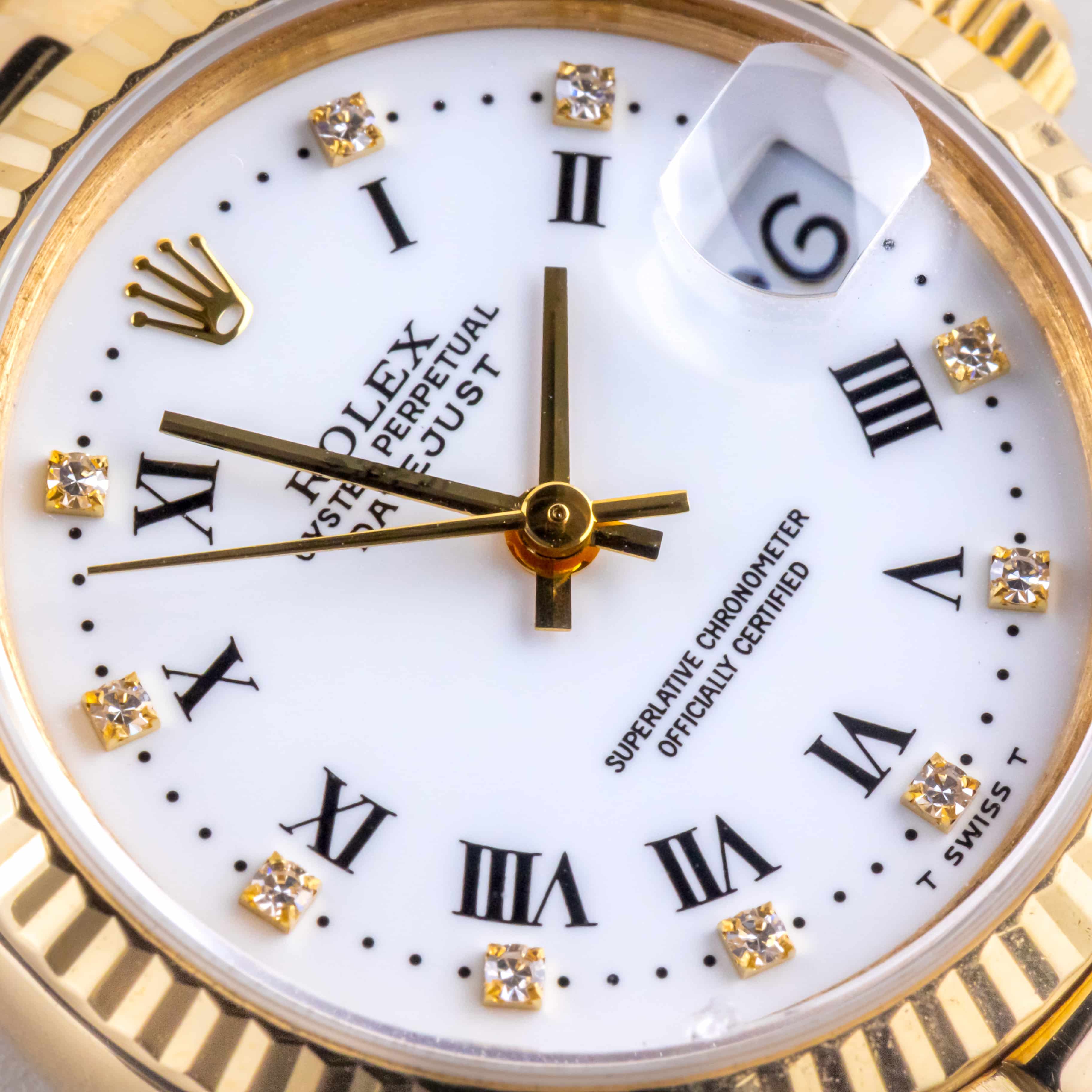 Rolex Lady-Datejust White Roman 68278 1987 (Vollständiger Satz) 2 Rolex Lady-Datejust White Roman 68278 1987 (Vollständiger Satz) – Bild 2