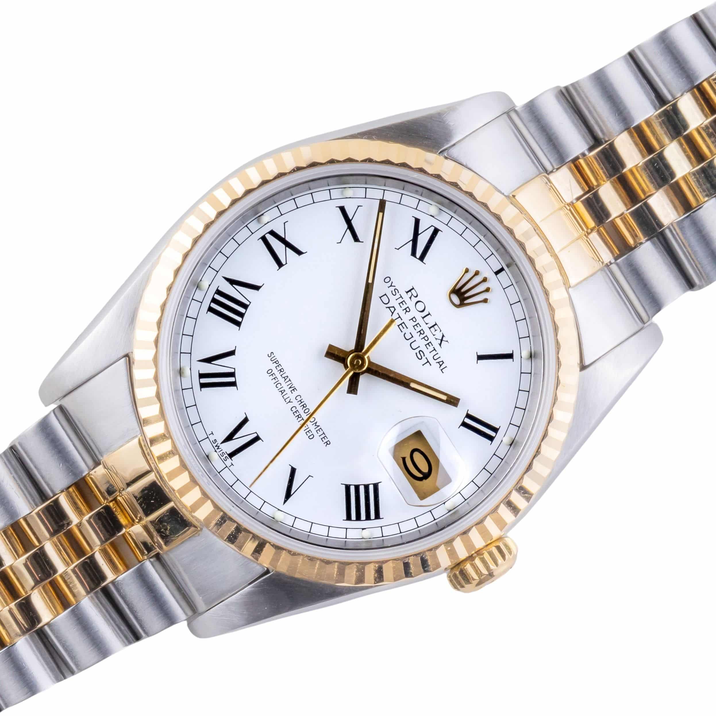 Rolex Oyster Perpetual Datejust Buckley 16233 1989 (Volledige Set) 1 rolex-datejust-16233-84
