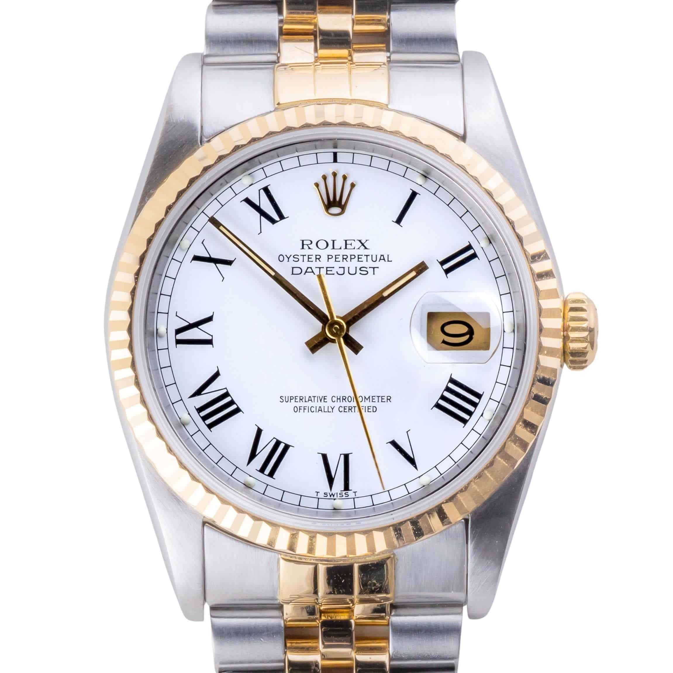 Rolex Oyster Perpetual Datejust Buckley 16233 1989 (Volledige Set) 3 Rolex Oyster Perpetual Datejust Buckley 16233 1989 (Volledige Set) - Afbeelding 3