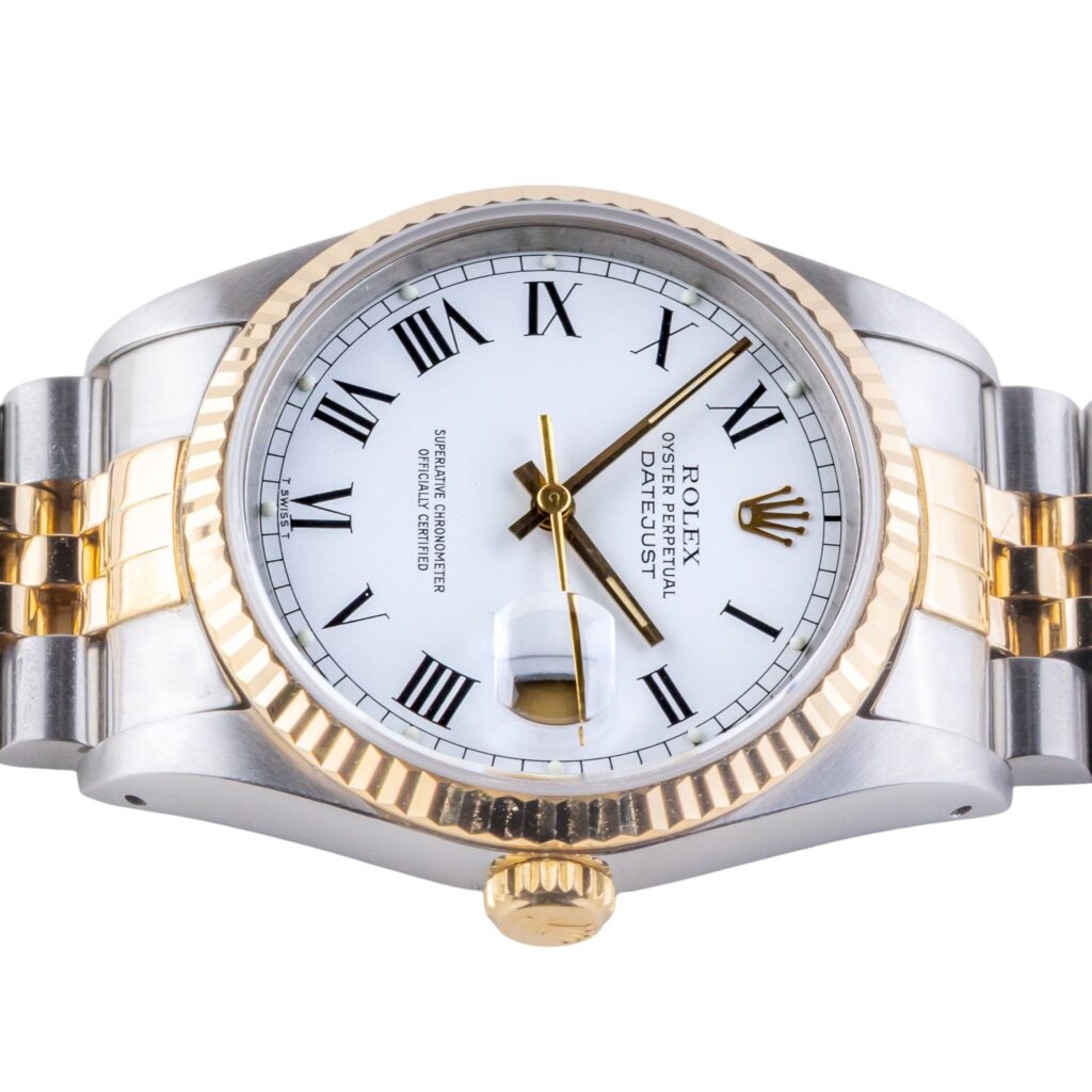 Rolex Oyster Perpetual Datejust Buckley 16233 1989 (Volledige Set) 13 2E0B2394 1CG 3M Langedyk Vintage Watches