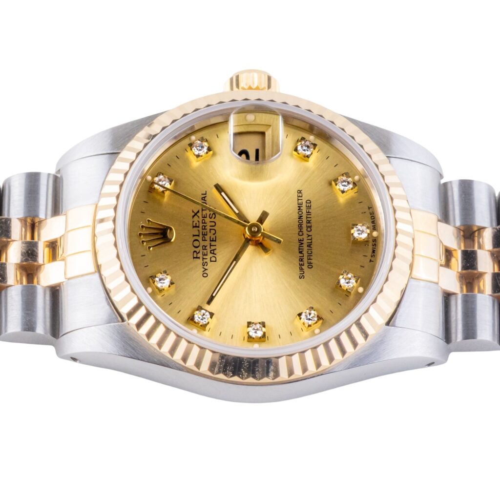 Rolex Oyster Perpetual Datejust Champagne Diamond 16233 1991 (Full Set) 12 2E0B2428 1CG 3M