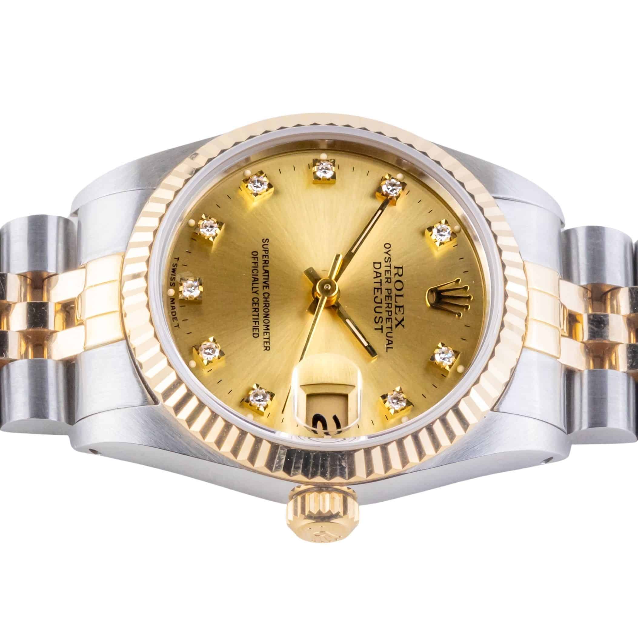 Rolex Oyster Perpetual Datejust Champagne Diamond 16233 1991 (Full Set) 6 2E0B2430 1CG 3M
