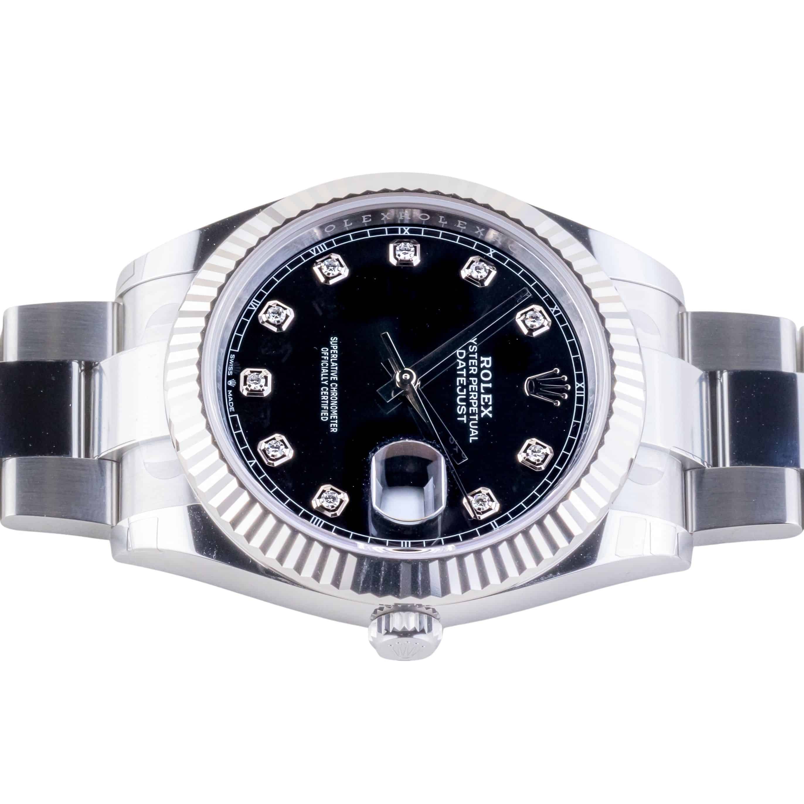NEW Rolex Datejust 41 Black Diamond 126334 2026 (Full Set) 5 rolex-datejust-126334-87