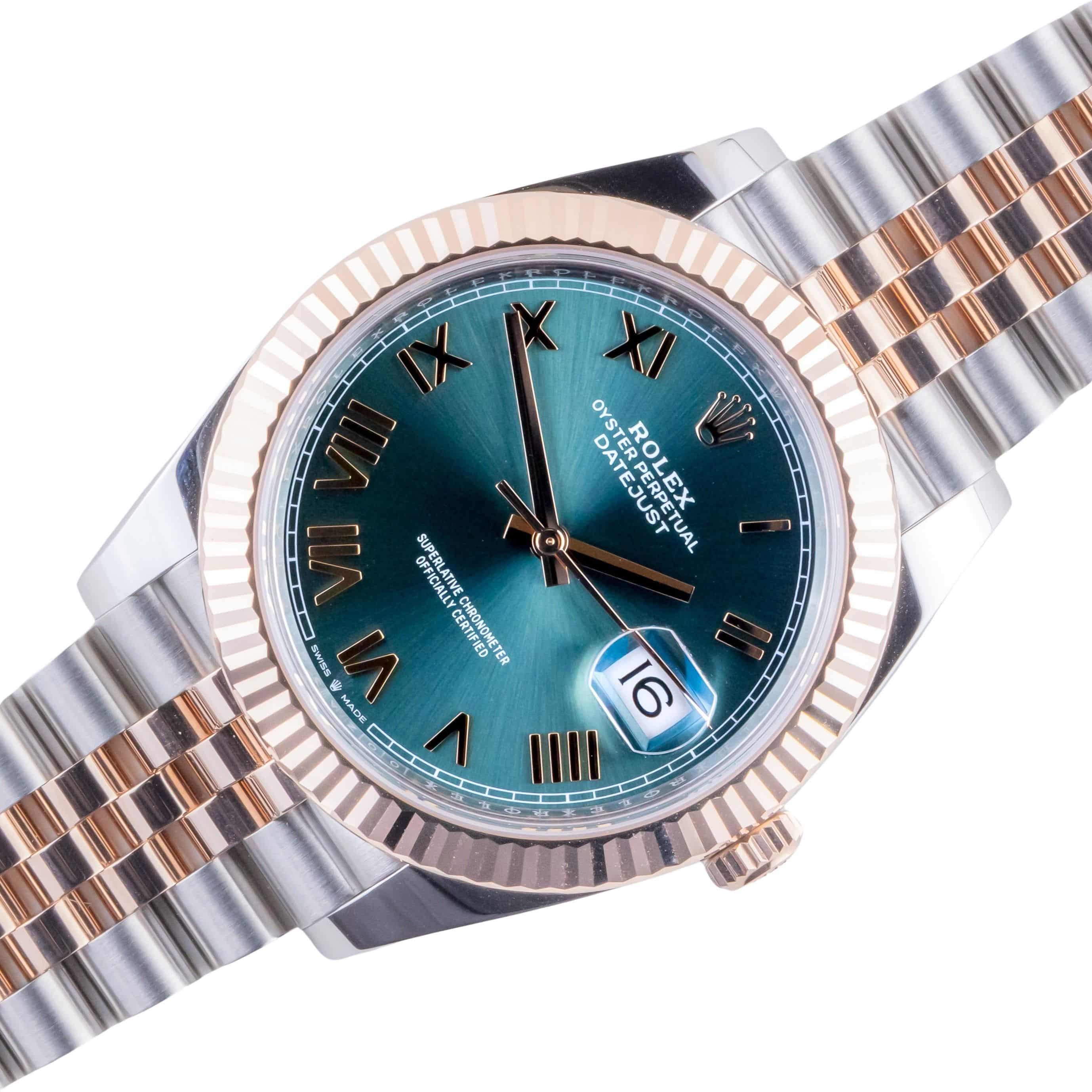 NEW Rolex Datejust Green Roman 126331 2026 (Full Set) 1 rolex-datejust-126331-17