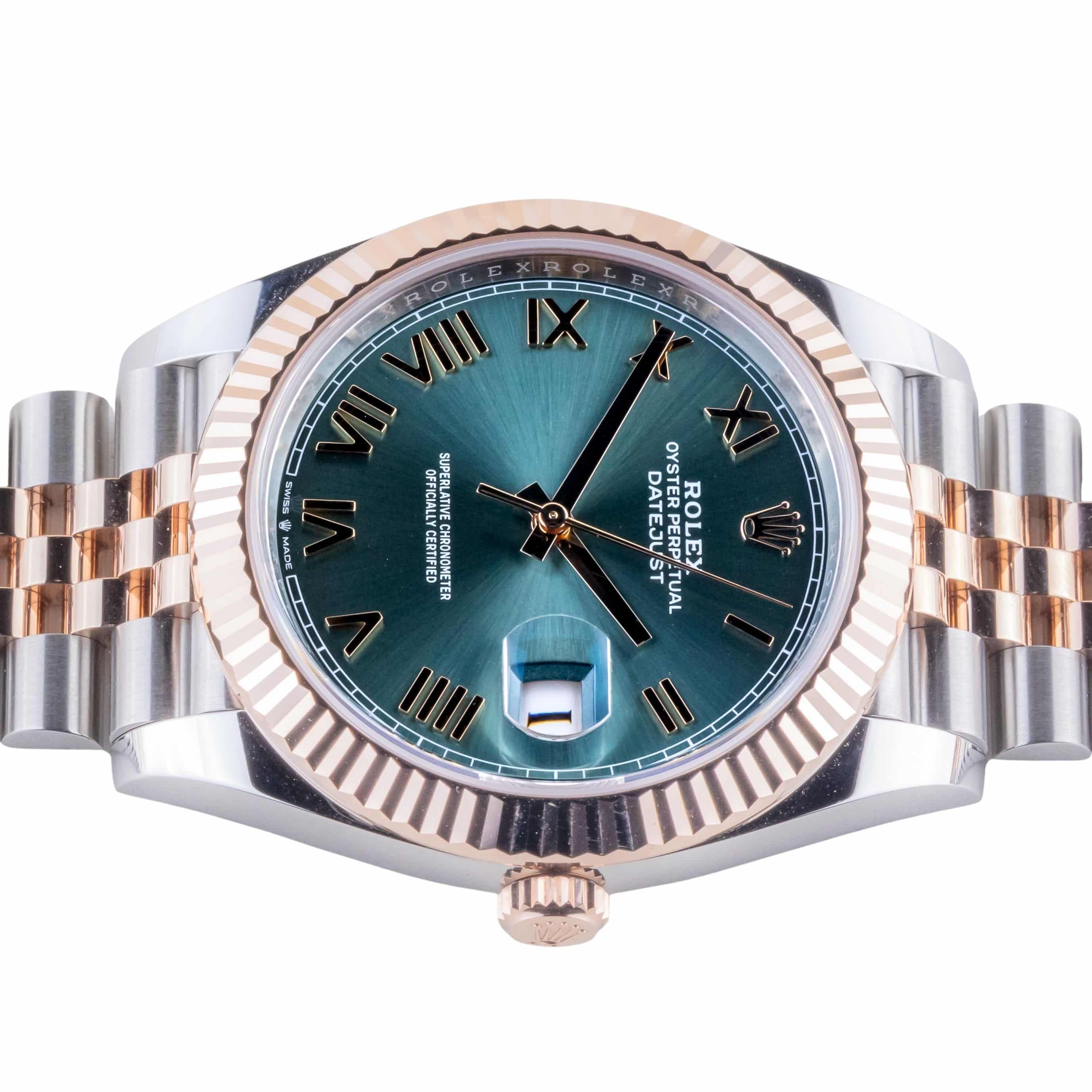 NEW Rolex Datejust Green Roman 126331 2026 (Full Set) 6 2E0B2606 1CG 3M