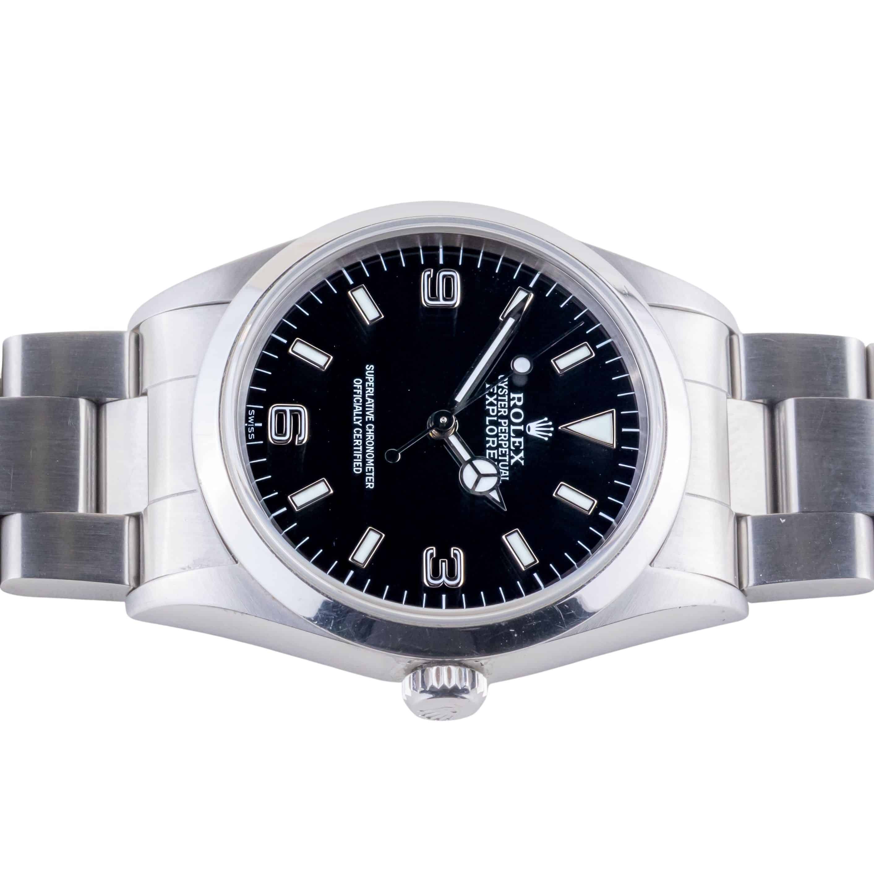 Rolex Oyster Perpetual Explorer Black 14270 1999 (Vollständiger Satz) 6 Rolex Oyster Perpetual Explorer Black 14270 1999 (Vollständiger Satz) – Bild 6