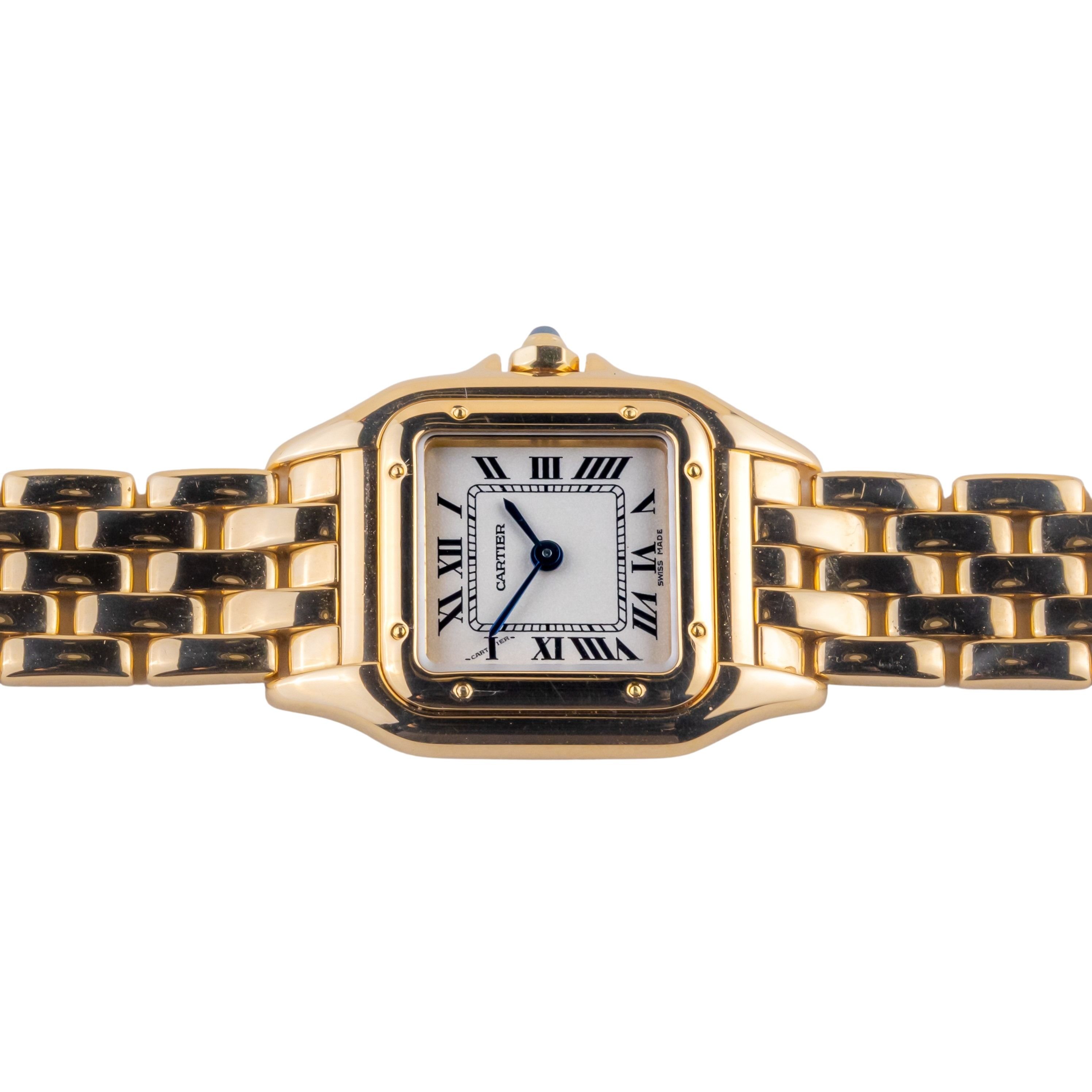Cartier Panthere 18K 1070 White Roman 1992 (Full Set) 5 2E0B2770 1CG 3M